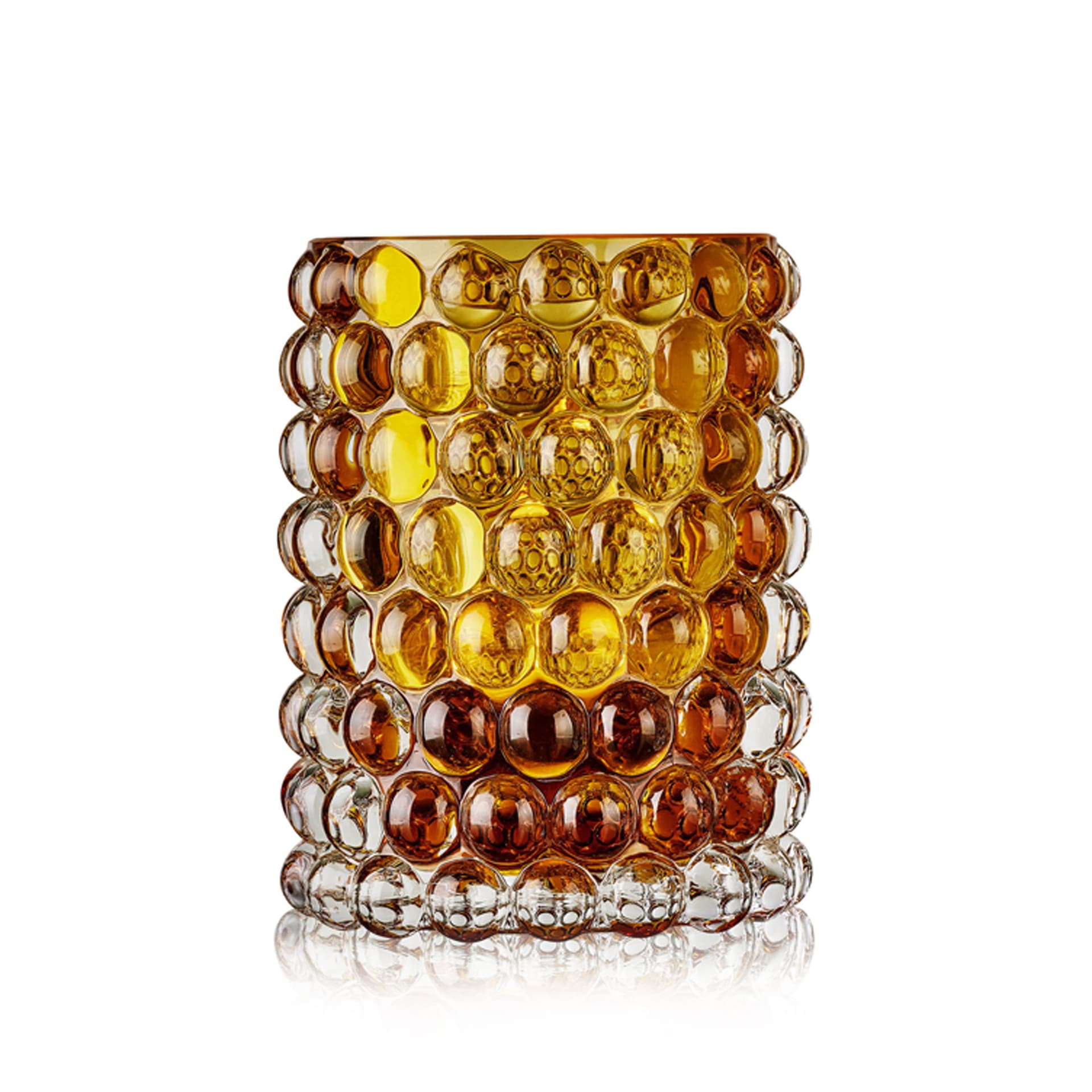 Skogsberg & Smart - Hurricane Lamp Boule Large Amber - Lysestaker & lykter - Oransje