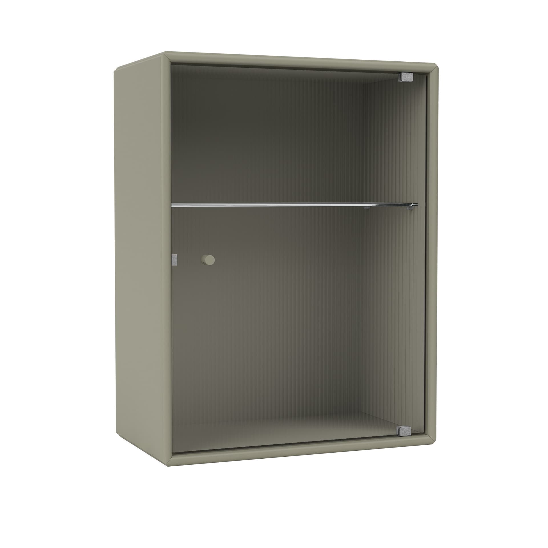 Montana - Ripple – Bathroom Cabinet 144-Fennel 04 Suspension Rails - Oppbevaringsskap - Peter J. Lassen - Grønn - Tre