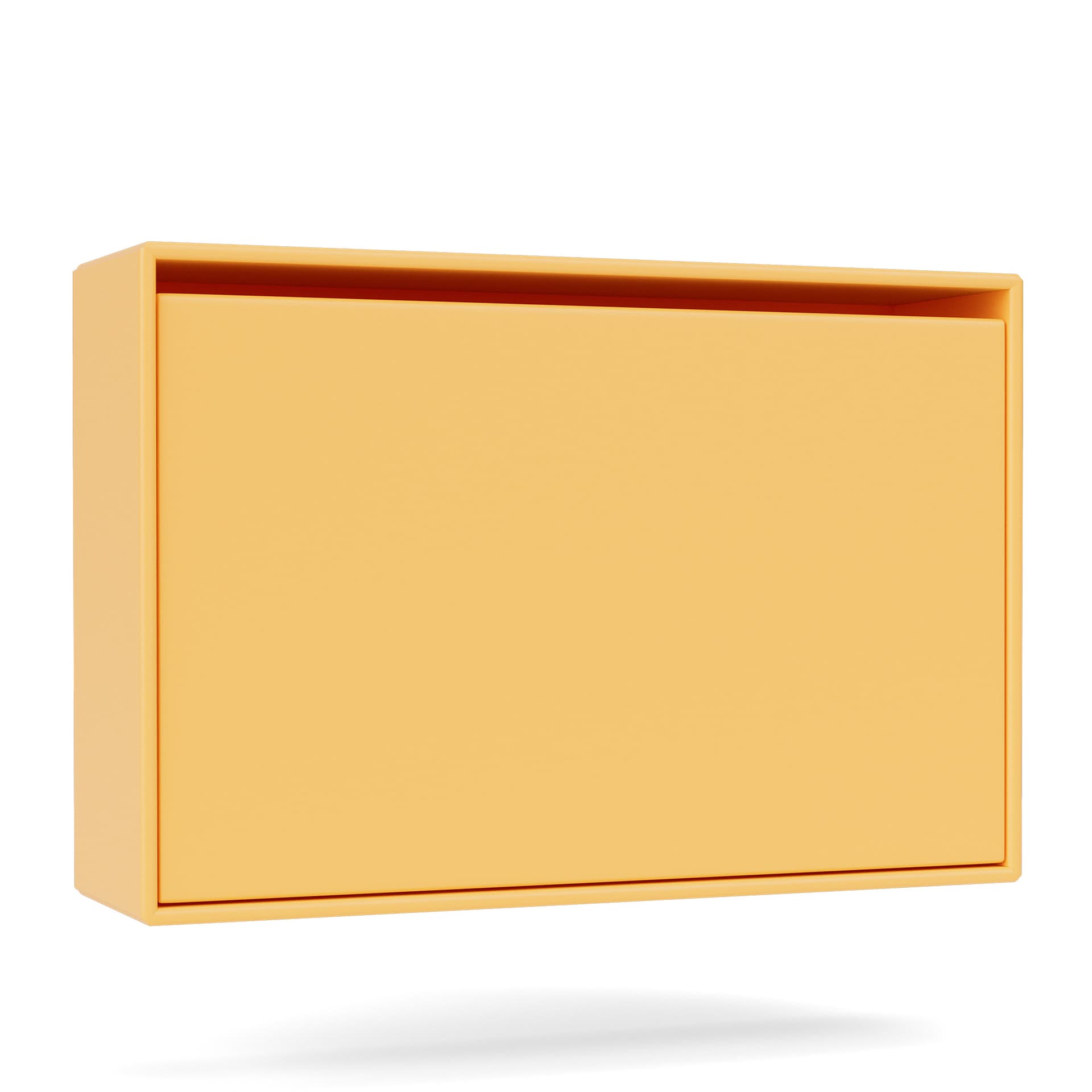 Montana - Hide Shoe Cabinet 166-Acacia 04 Suspension Rails - Knekkstativer & Skooppbevaring - Peter J. Lassen - Gul - Tre