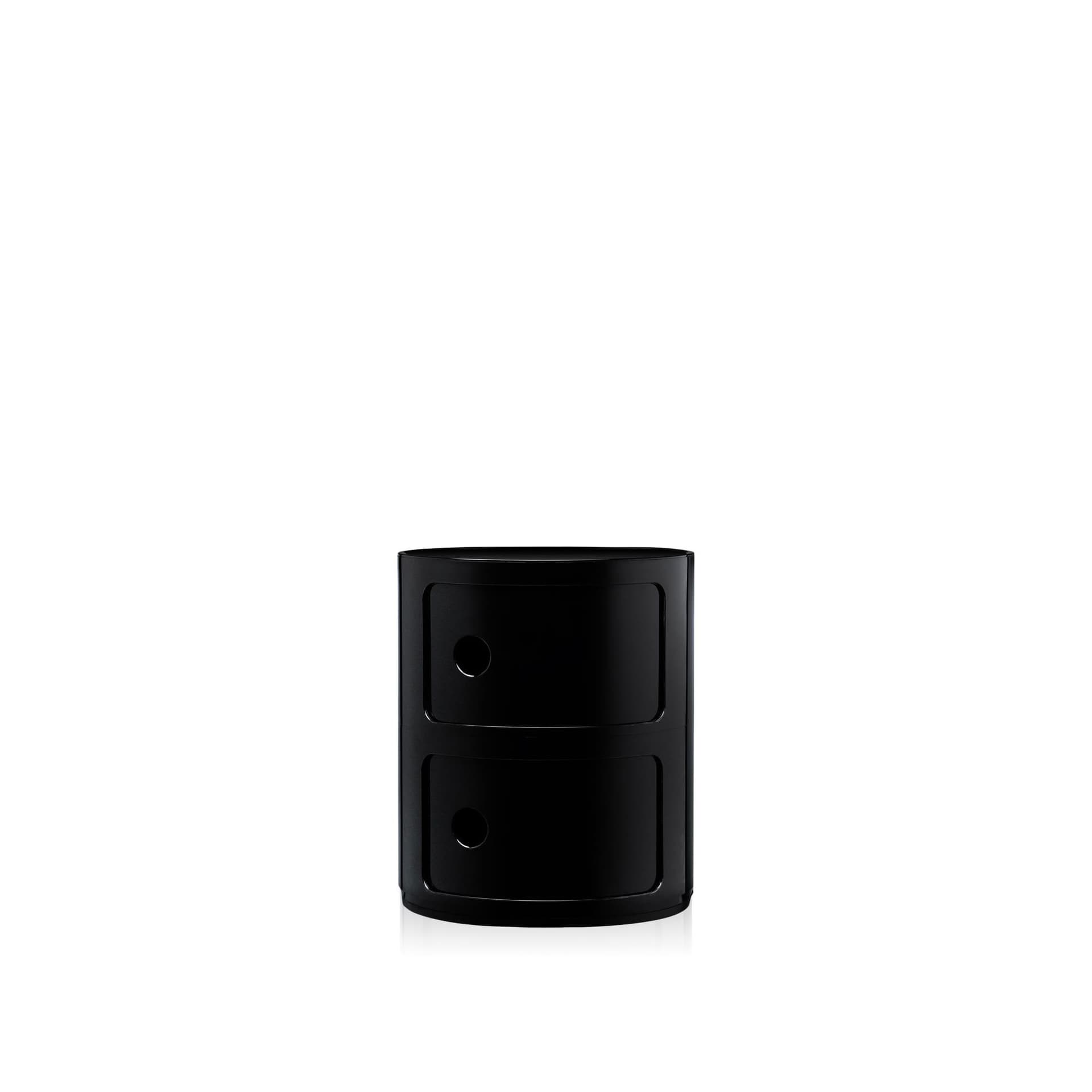 Kartell - Componibili 2 Sidebord Black