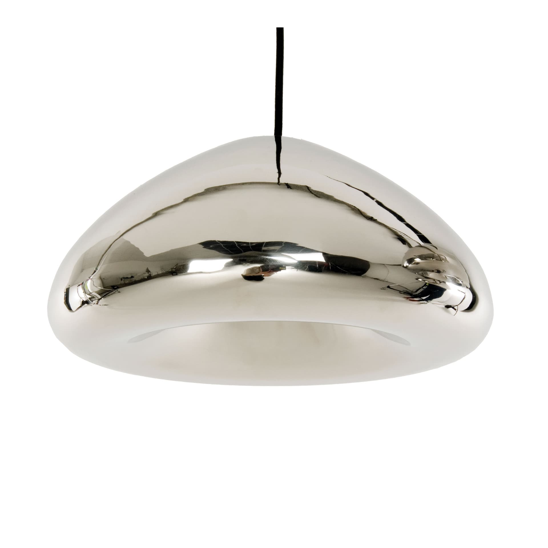 Tom Dixon - Void Pendant, Rostfritt stål - Pendellamper - Sølv