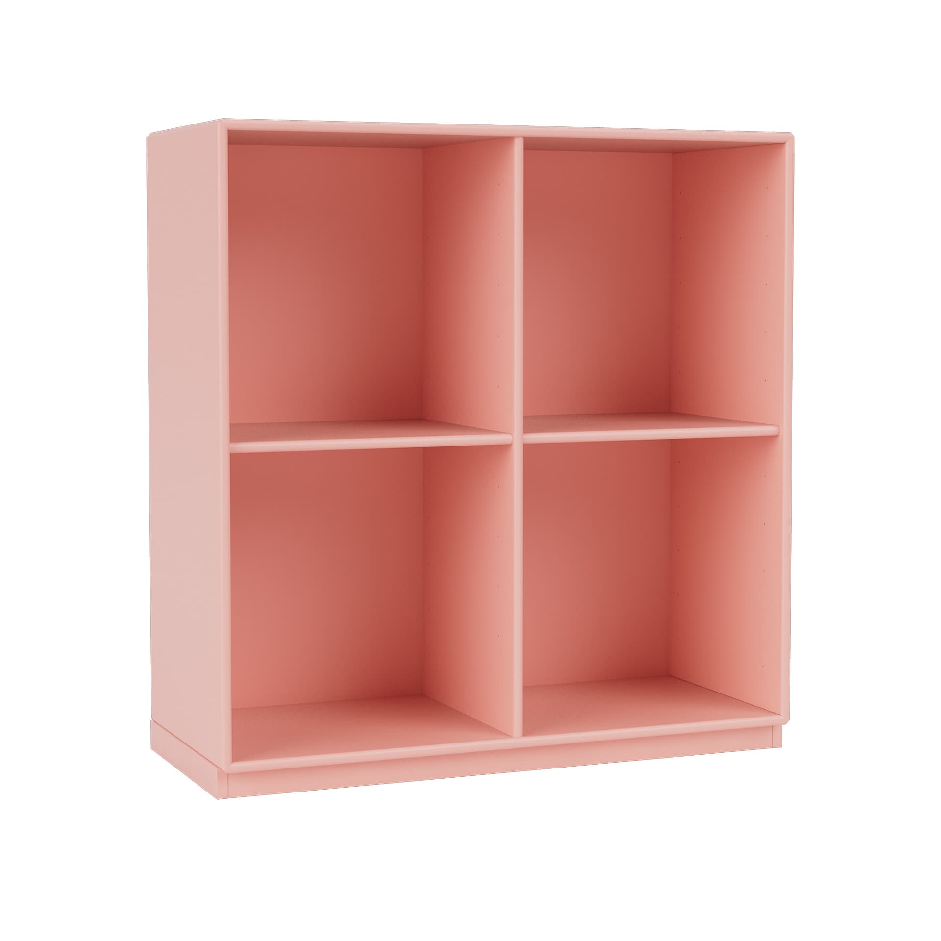 Montana - Show Bookcase 167-Ruby 06 Plinth 3 cm - Bokhyller - Peter J. Lassen - Rosa - Tre