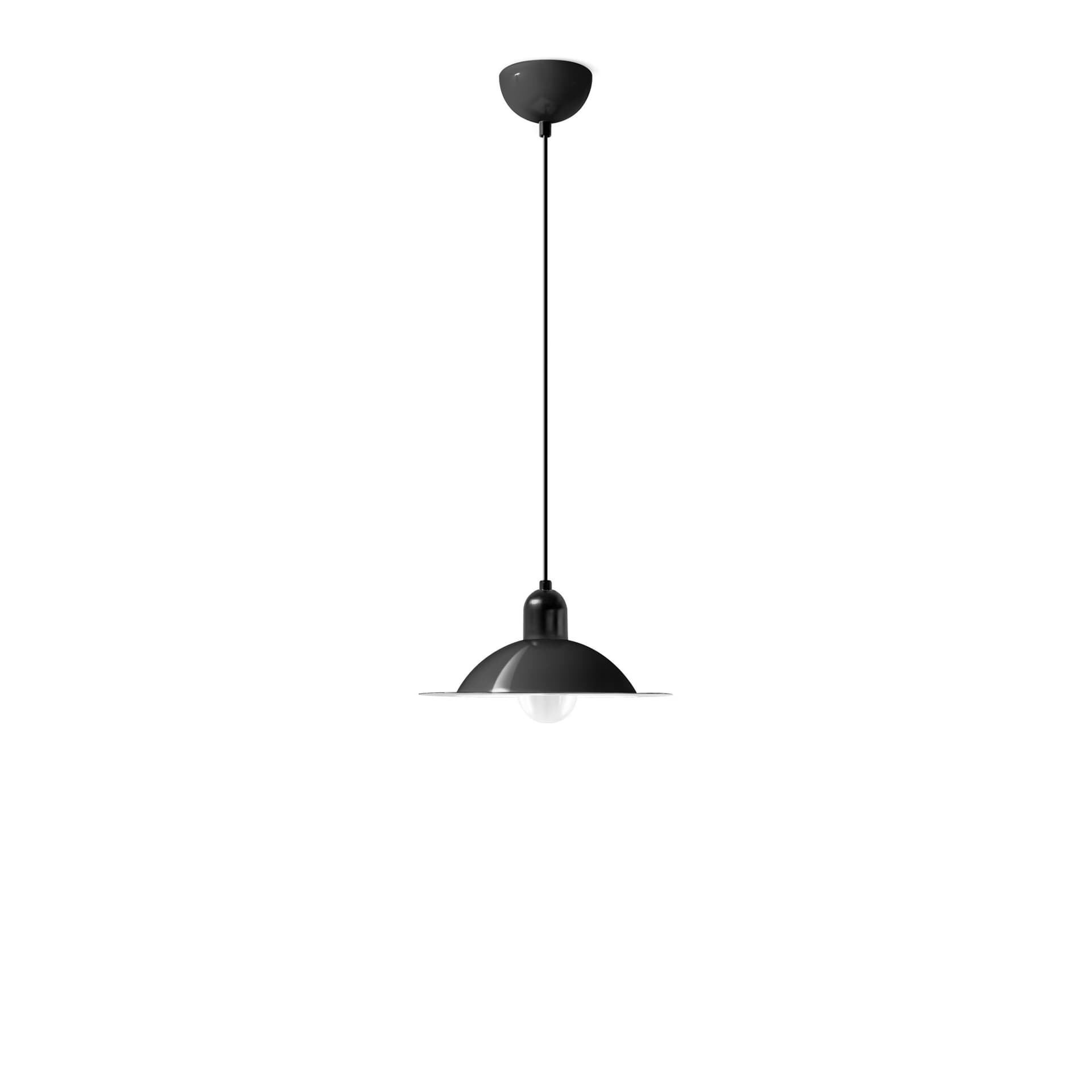 Stilnovo - Lampiatta LED-hengelampe, svart, Ø 28 cm
