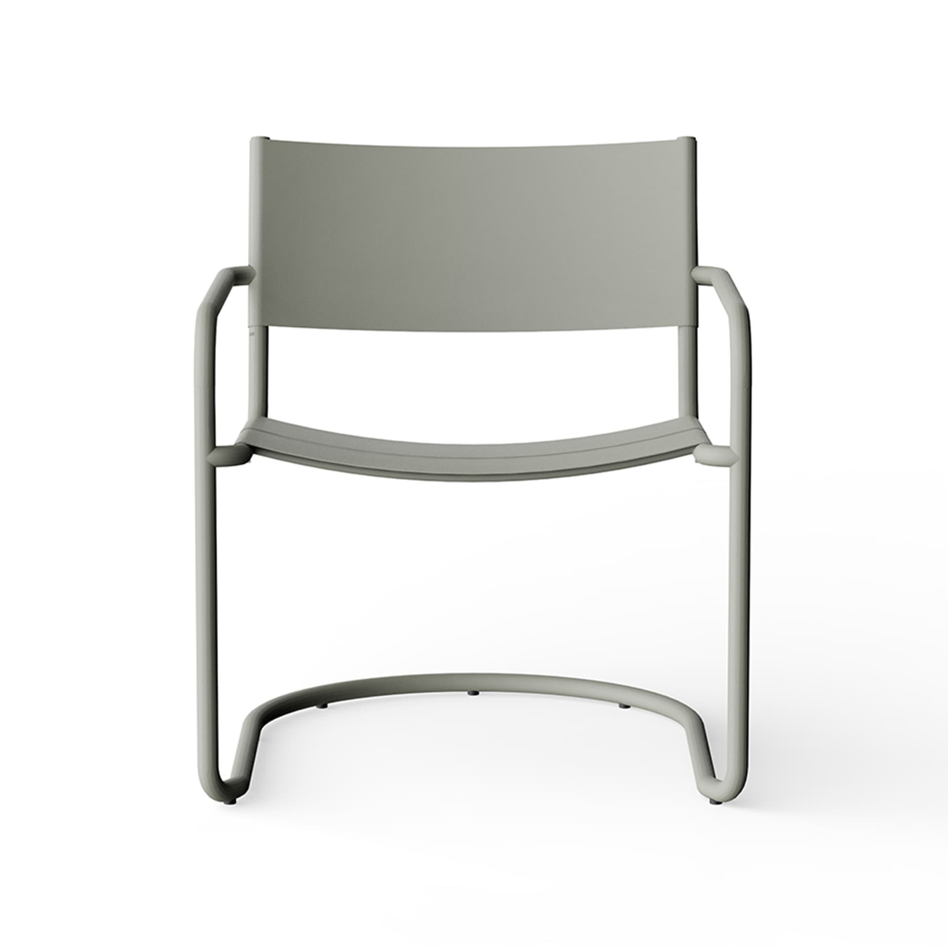 NINE - Sine - Lounge Chair Grey - Utendørs lenestoler - Note Design Studio - Grå - Metall