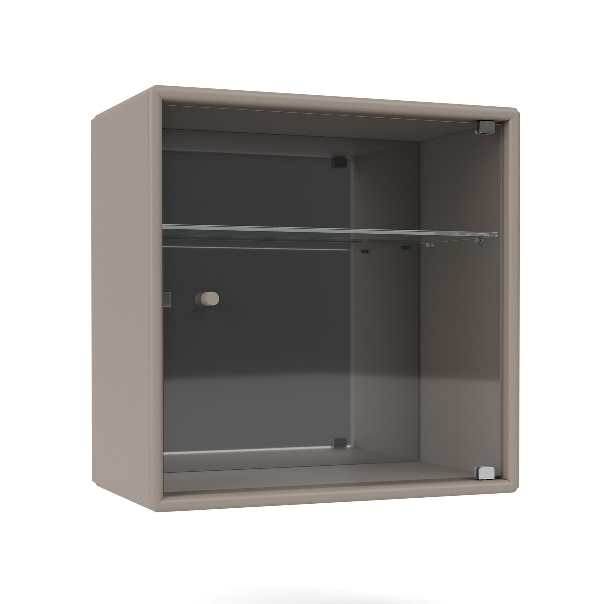 Montana - Perfume Cabinet With Mirror 141-Truffle 04 Suspension Rails - Oppbevaringsskap - Peter J. Lassen - Glass/Tre