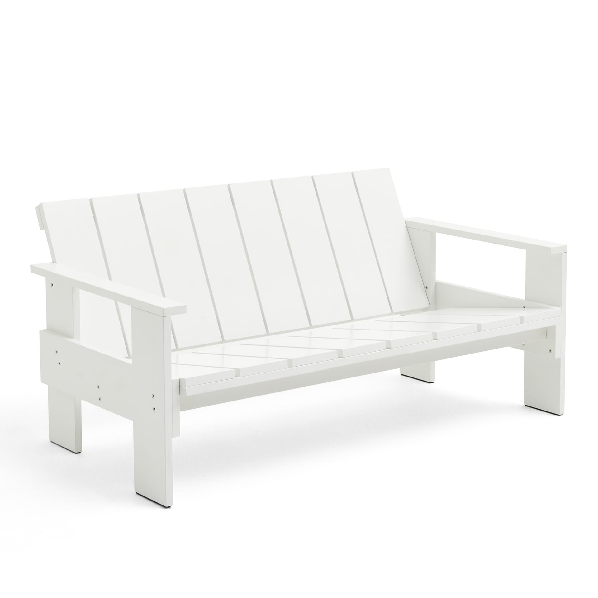 HAY - Crate Lounge Sofa - White - Utendørs sofaer - Gerrit Rietveld - Tre