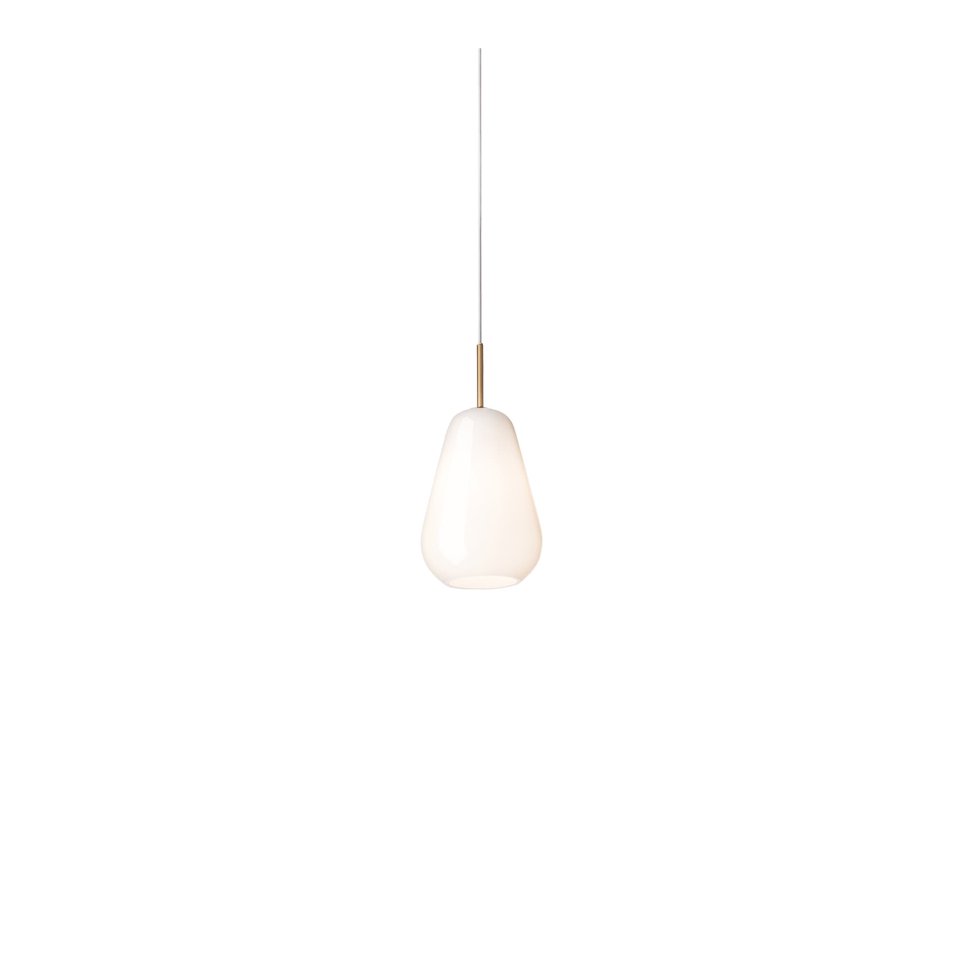 Nuura Aps - Anoli 1 Pendel Small Nordic Gold/Opal White Nuura