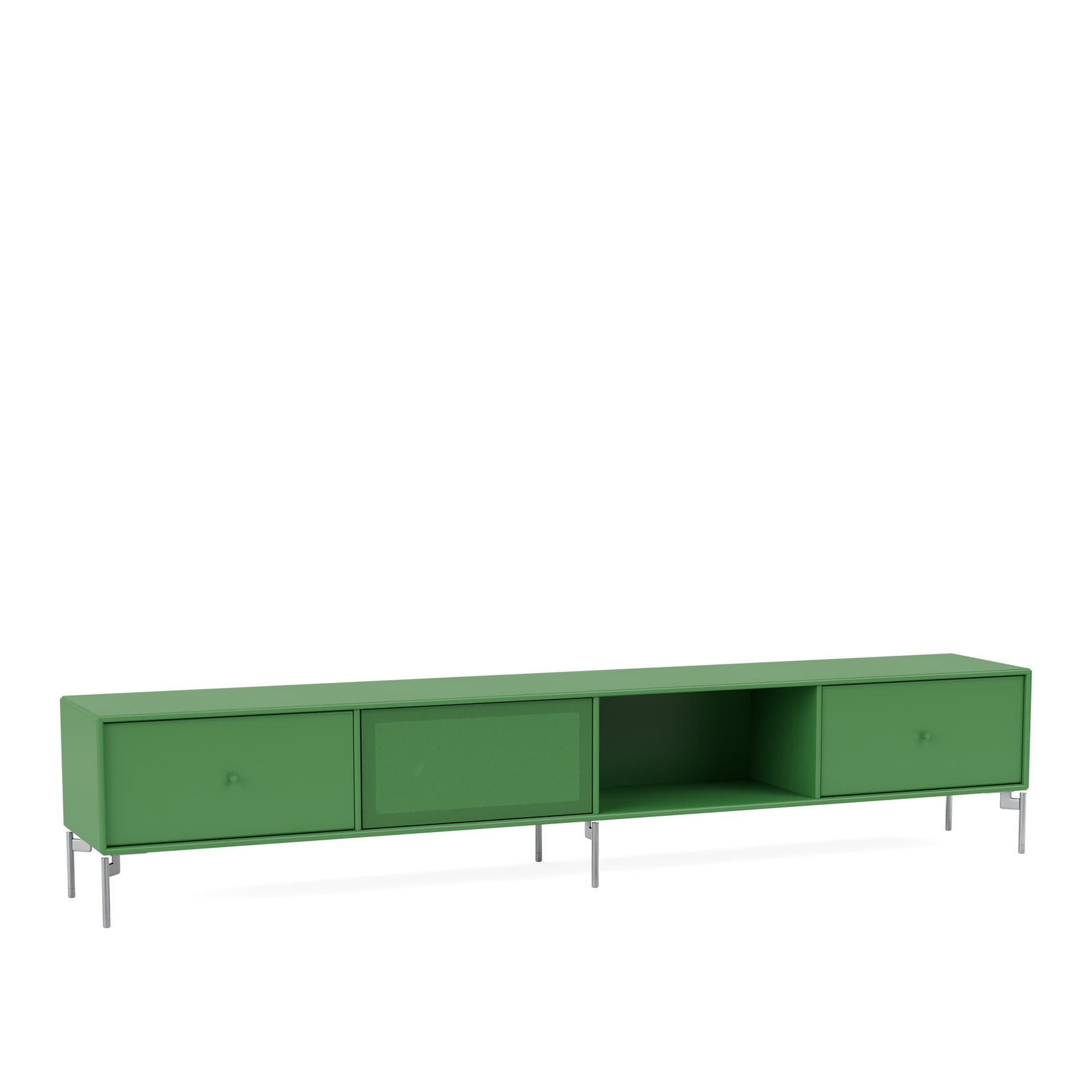 Montana - Octave Vii TV Bench 152-Parsley Matt Chrome - TV-benker - Peter J. Lassen - Grønn - Tre