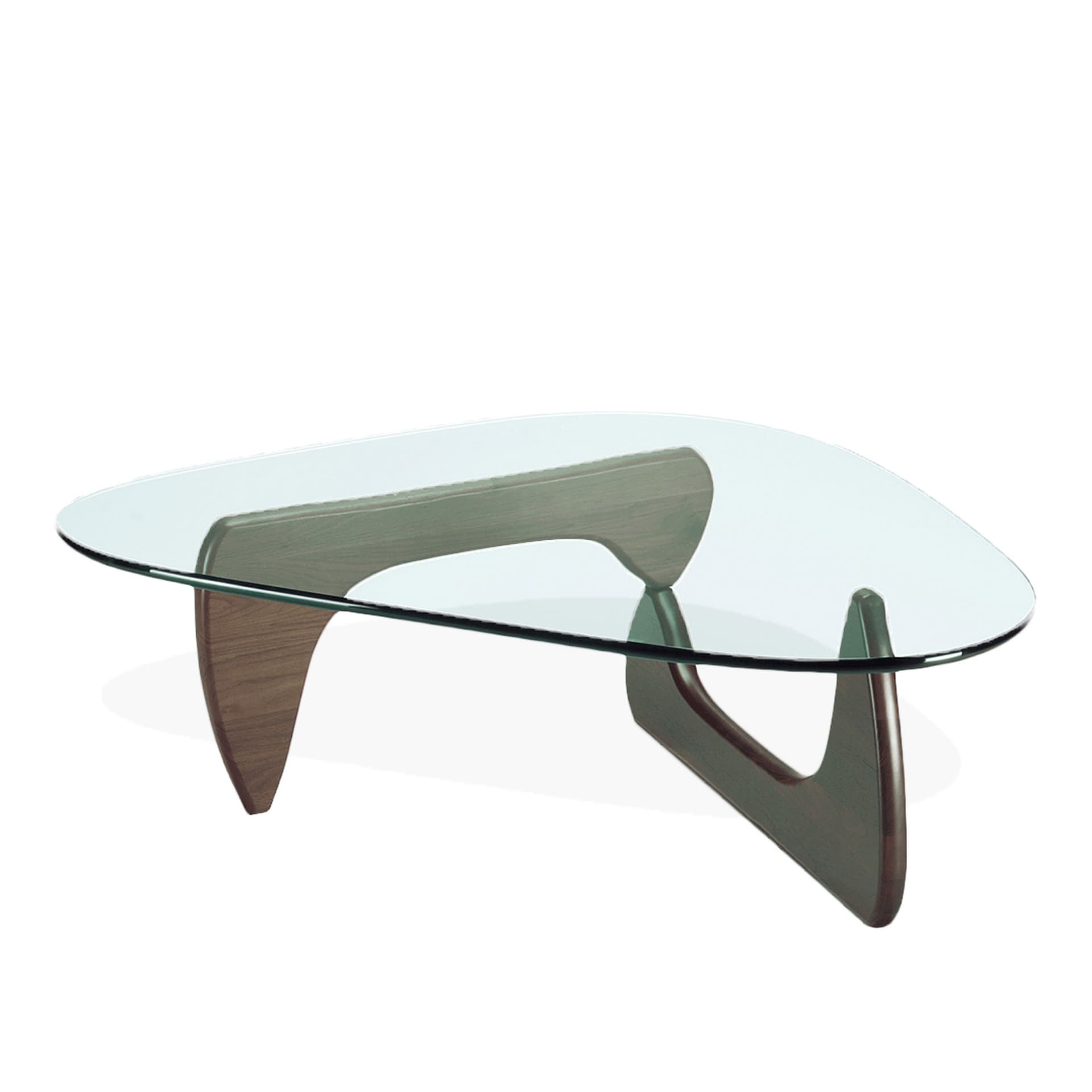 Vitra - Noguchi Coffee Table, Valnöt - Sofabord - Isamu Noguchi - Brun - Tre