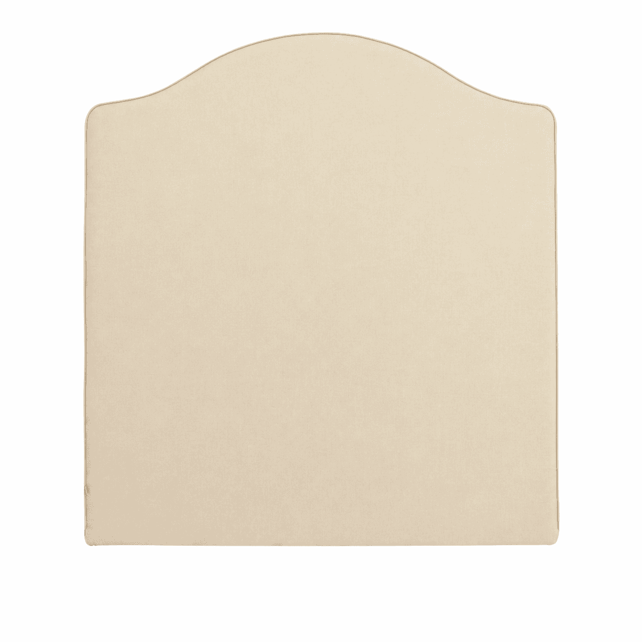 Mille Notti - Carlita Headboard Laura Solid Offwhite 180x120 - Sengegavler