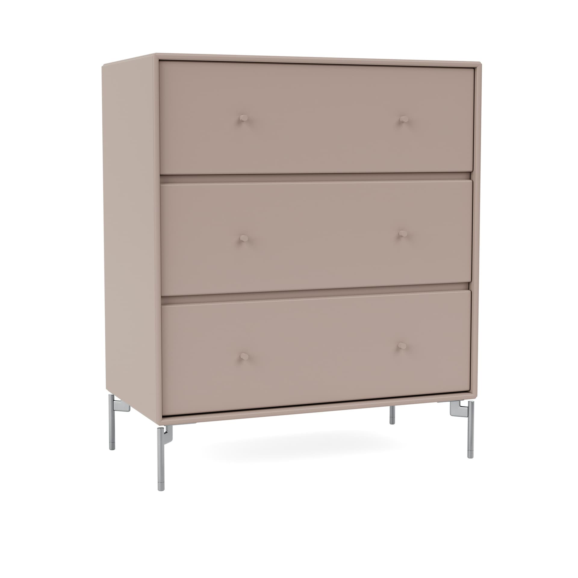 Montana - Carry Dresser - Mushroom / Matt Chrome Legs - Skjenker - Peter J. Lassen - Beige - Tre