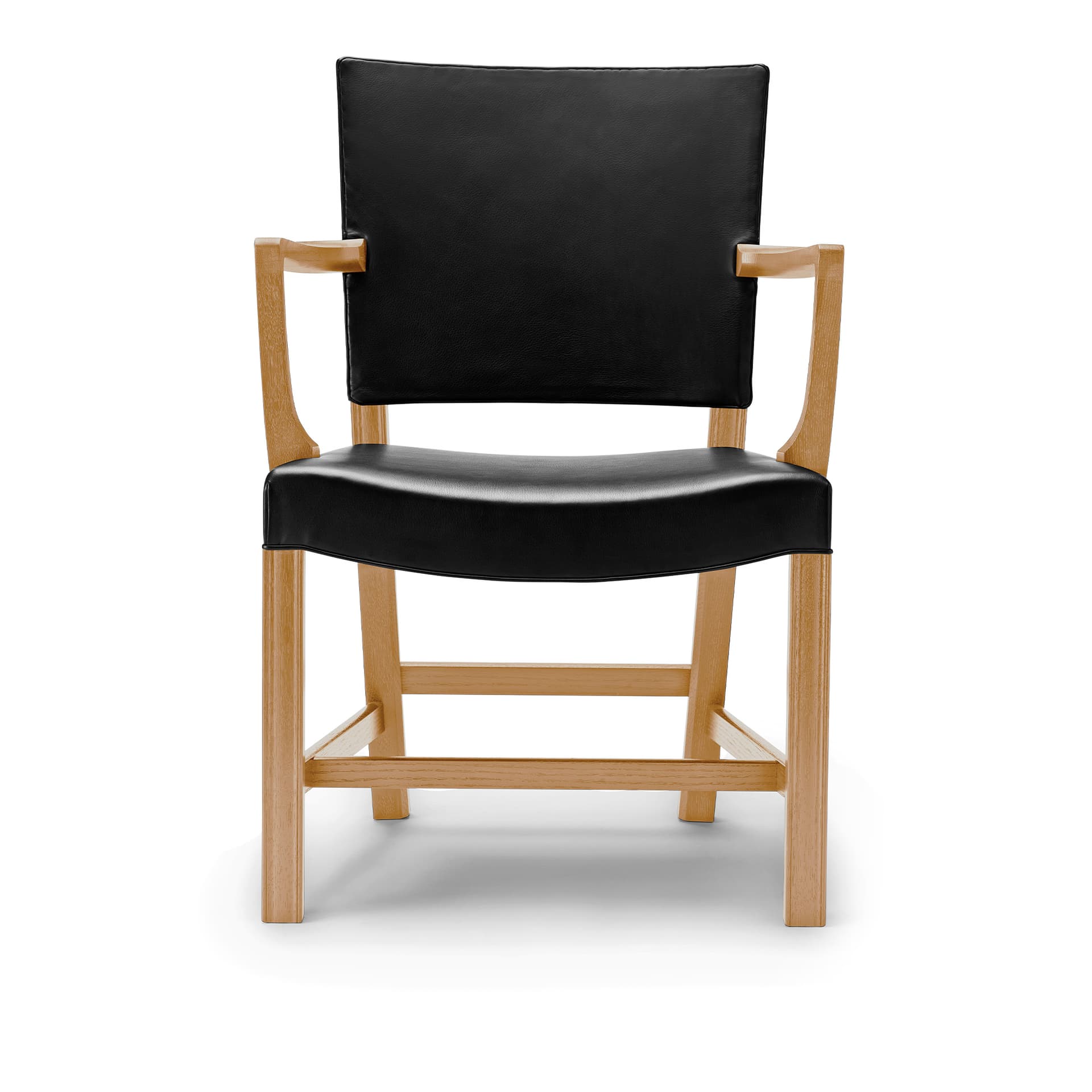 Carl Hansen - KK37581 The Red Armchair Oak Oil Sif 98 - Spisestoler - Kaare Klint - Tre farget - Tre