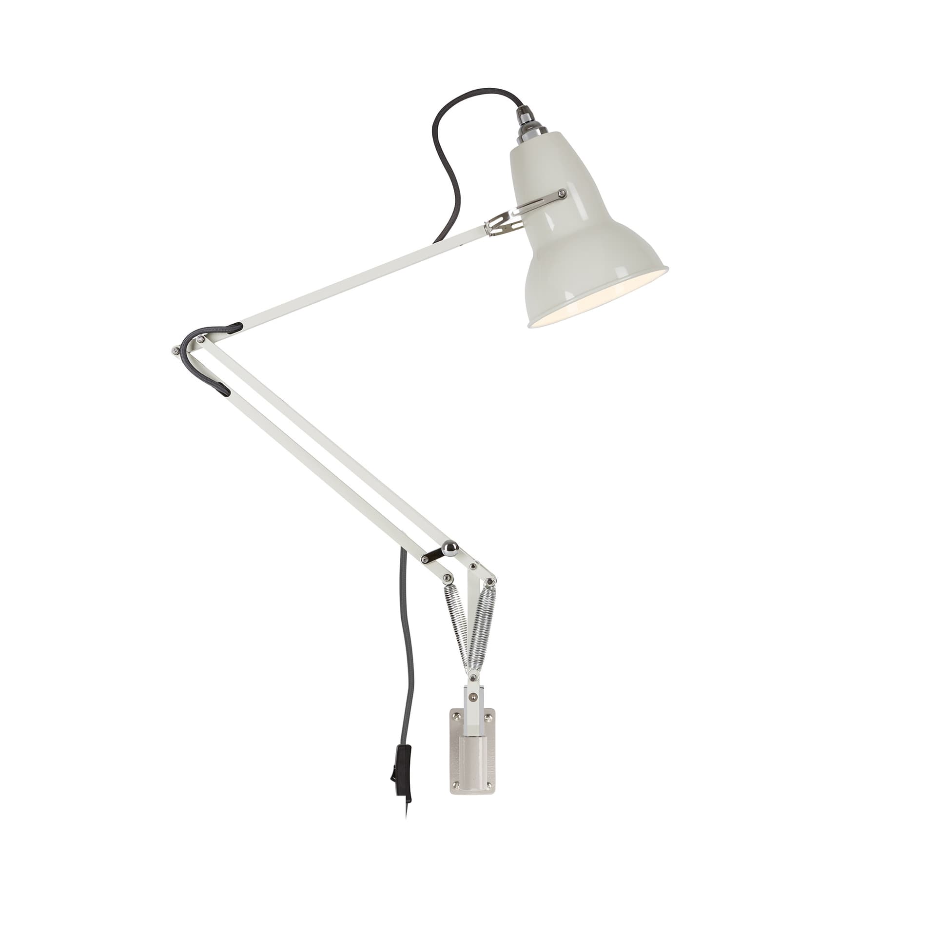 Anglepoise - Original 1227 vegglampe, hvit, justerbar –