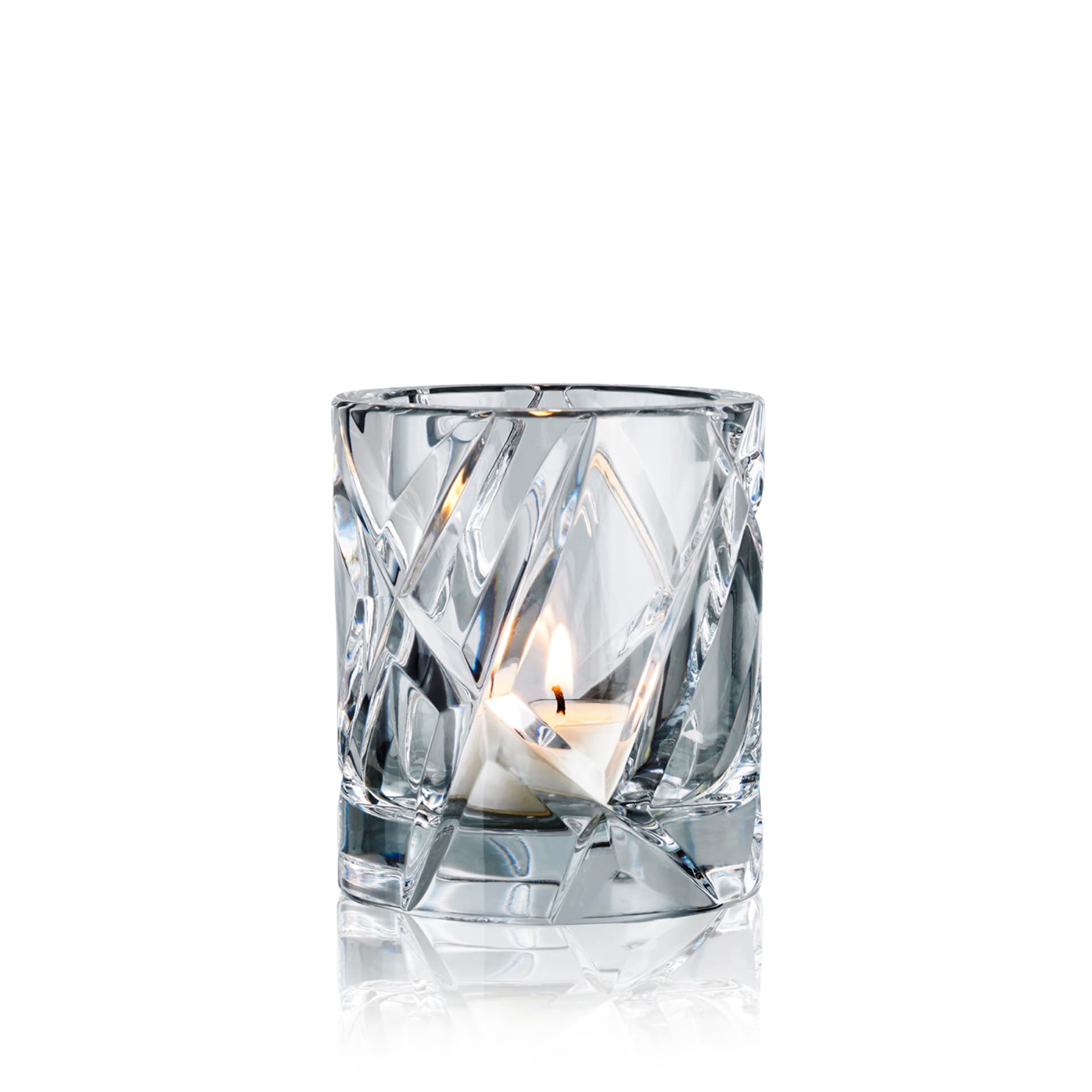Skogsberg & Smart - Hurricane Crystal Small - Lysestaker & lykter - Magnus Skogsberg,Mimmi Smart - Gjennomsiktig