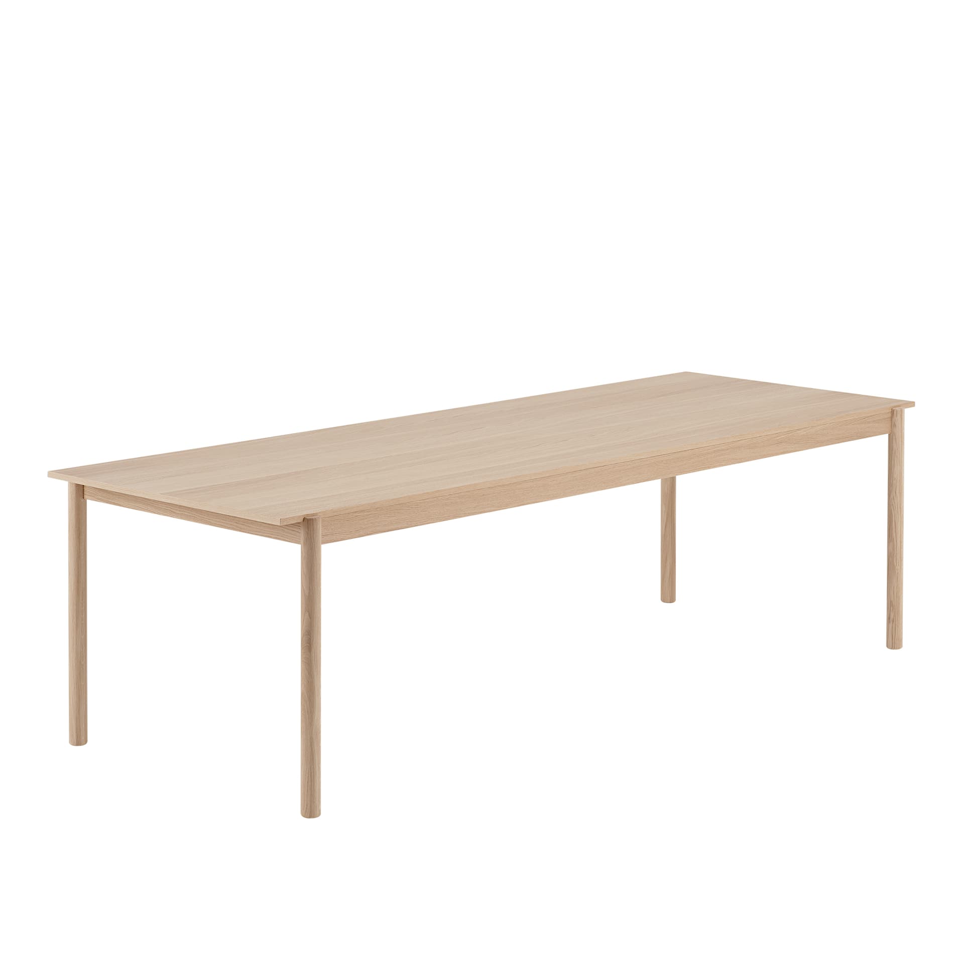 Muuto - Linear Wood Table 260 cm, Oak - Spisebord - Thomas Bentzen - Tre farget - Tre