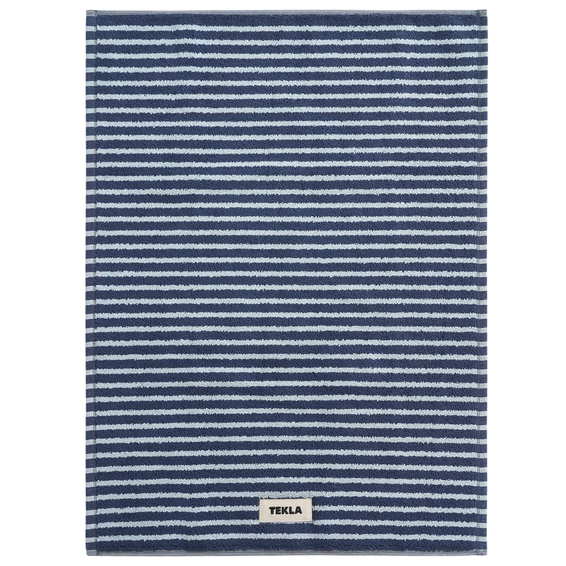 Tekla -  Terry River Stripes badrumsmatta 50x70 cm - Baderomsmatter