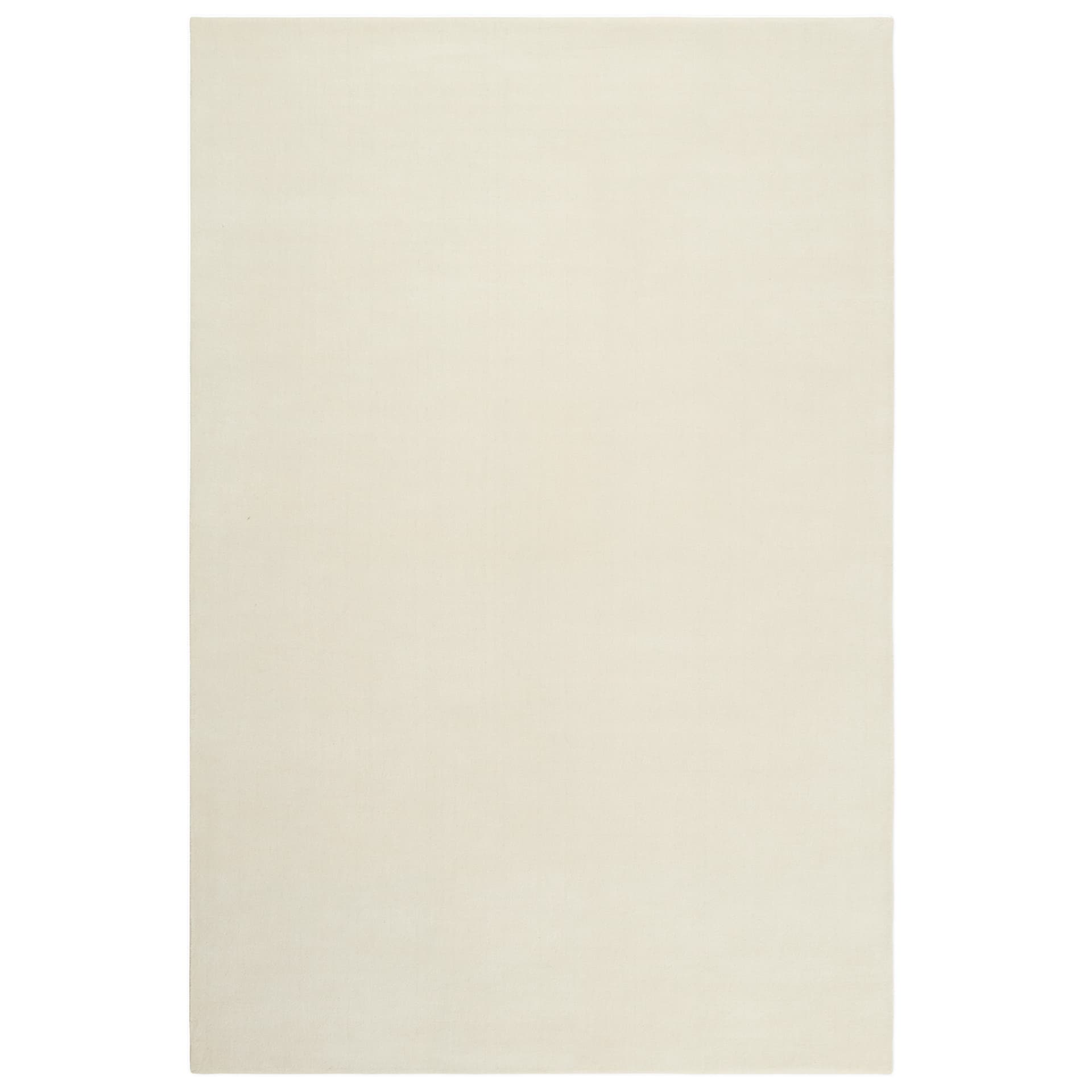 Nordic Knots - Grand Dusty White 170 x 240 cm - Ensfargede tepper - Hvit - Ull