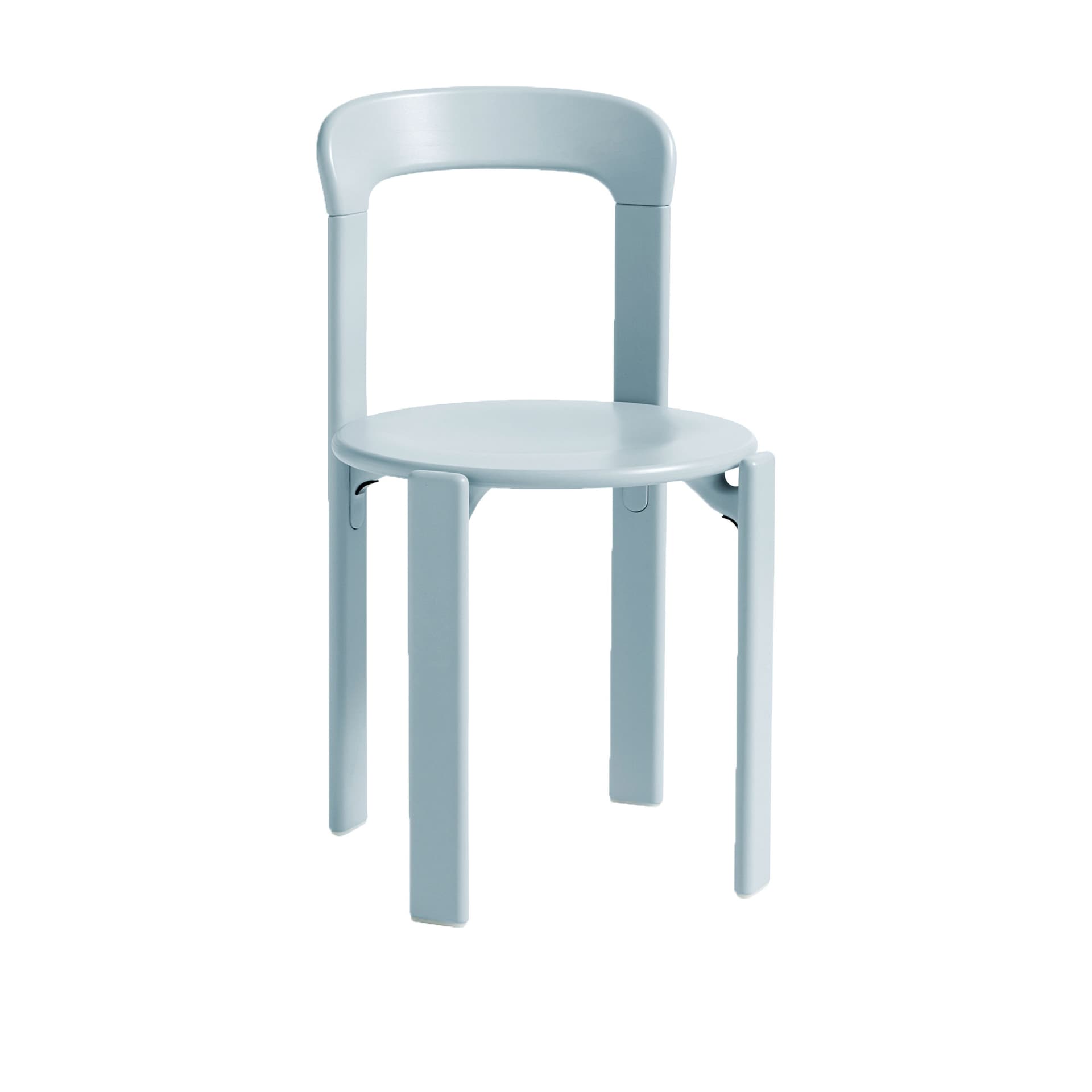 HAY - Rey Chair REY22, Slate blue water-based lacquered beech - Spisestoler - Bruno Rey - Blå - Tre