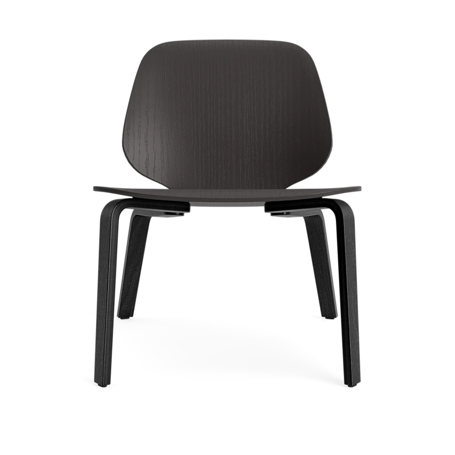 Normann Copenhagen - My Chair Lounge Wood Black - Lenestoler - Nicholai Wiig Hansen - Svart - Tre