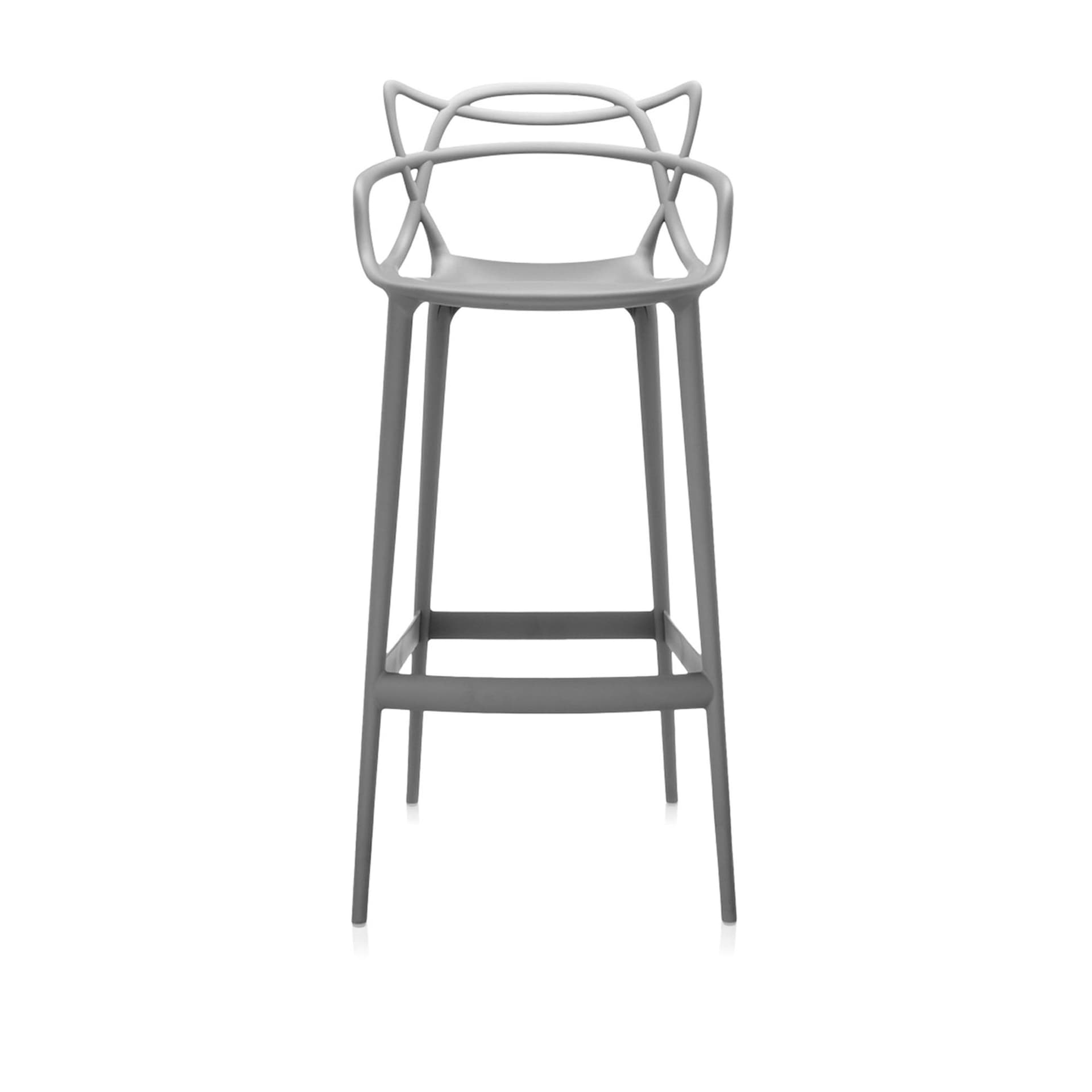 Kartell - Masters Stool 5868, Grey - Barstoler & barkrakker - Philippe Starck - Grå - Plast