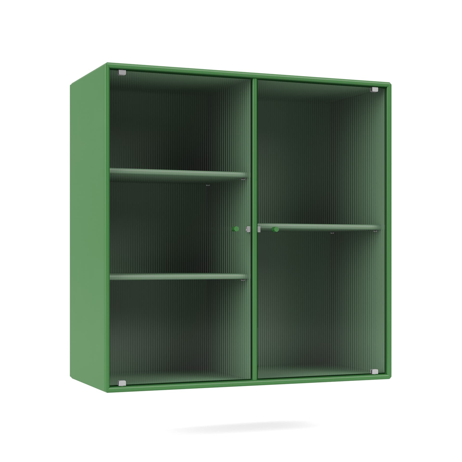 Montana - Ripple Ii – Vitrine Cabinet 152-Parsley 04 Suspension Rails - Vitrineskap - Peter J. Lassen - Grønn - Tre
