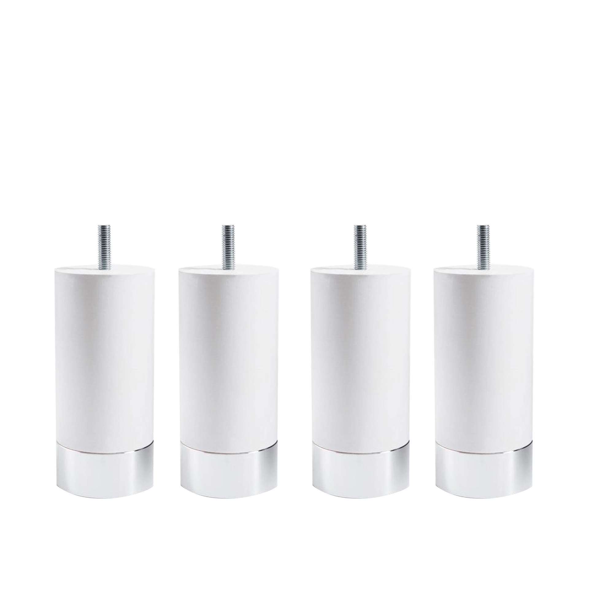 Carpe Diem Beds - Cylinder Sängben With Alu. Foot 17 cm - Sengeben - Tre farget