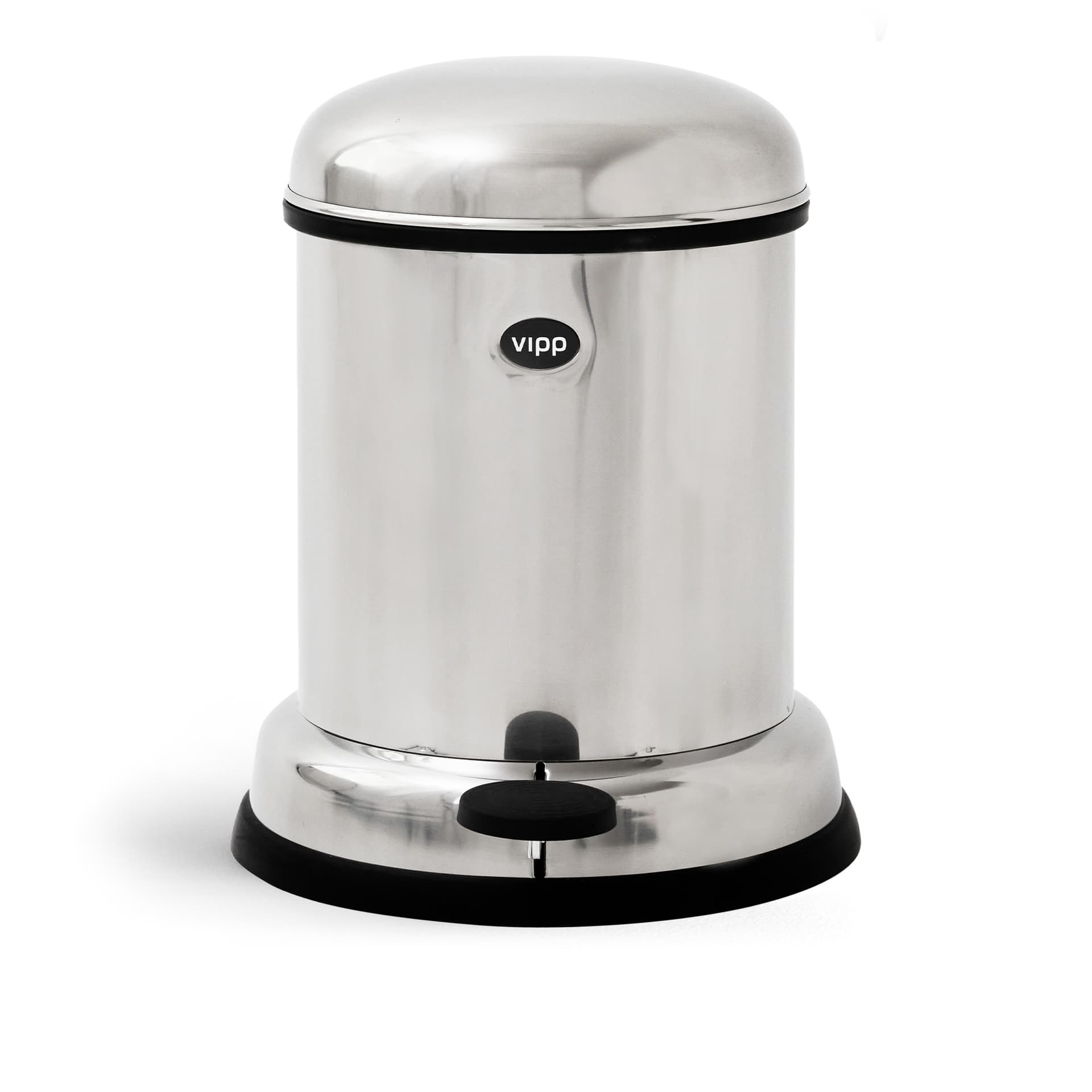 Vipp - 14 Pedal Bin Stainless Steel