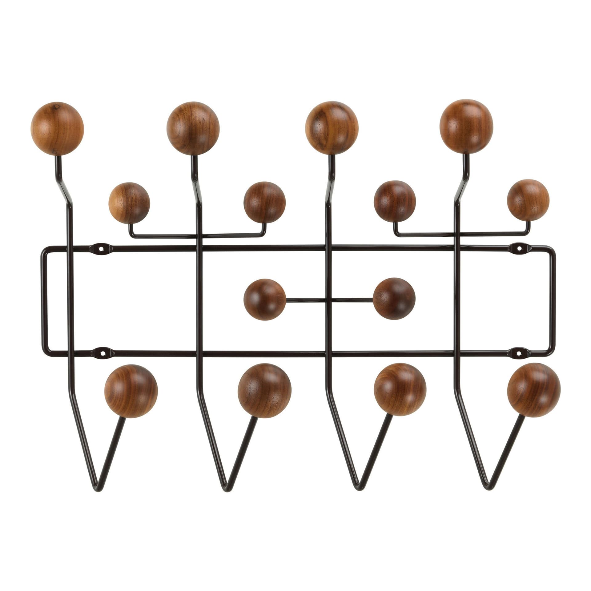Vitra - Hang It All klädhängare natural walnut - Kleshengere - Charles & Ray Eames