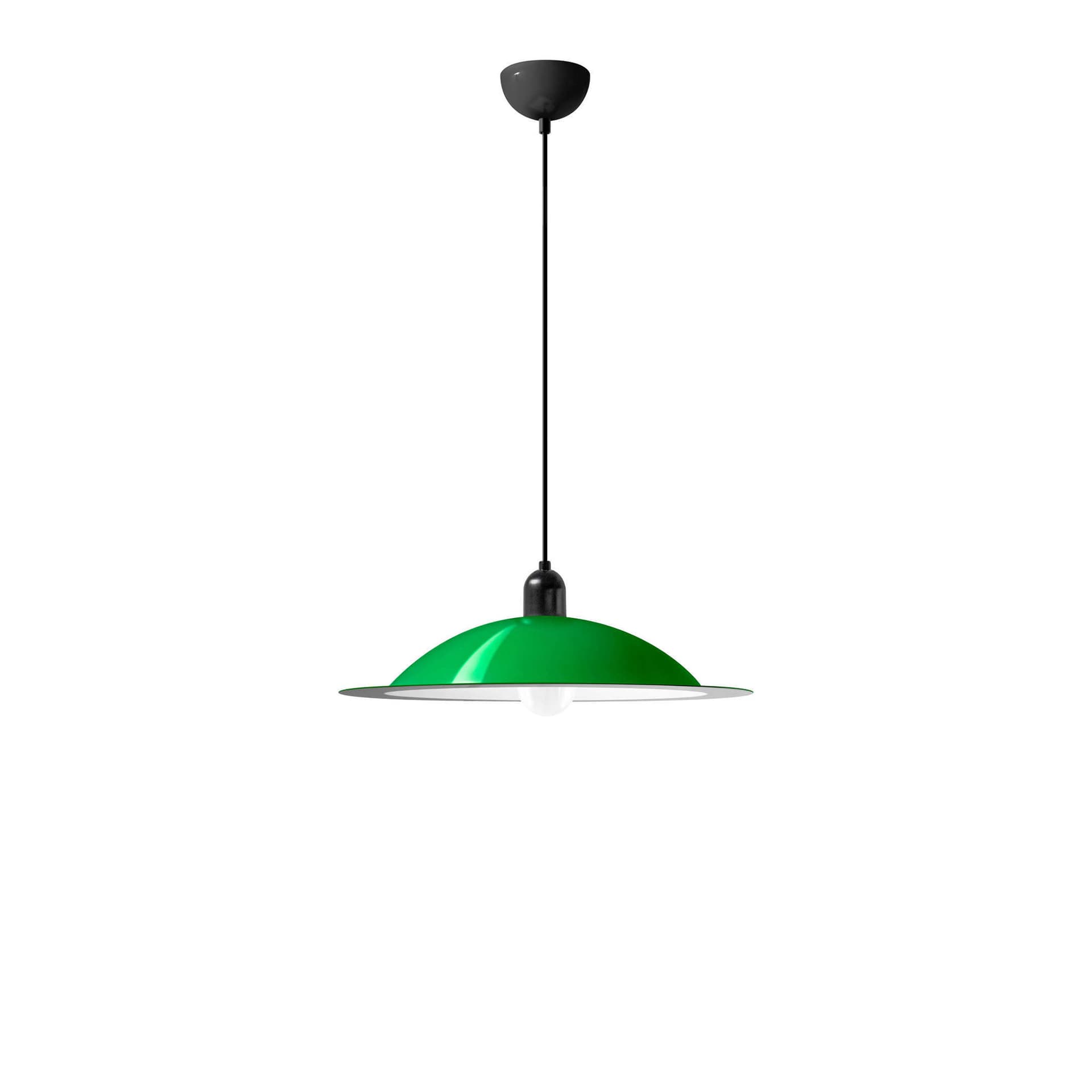 Stilnovo - Lampiatta LED-hengelampe, grønn, Ø 50 cm