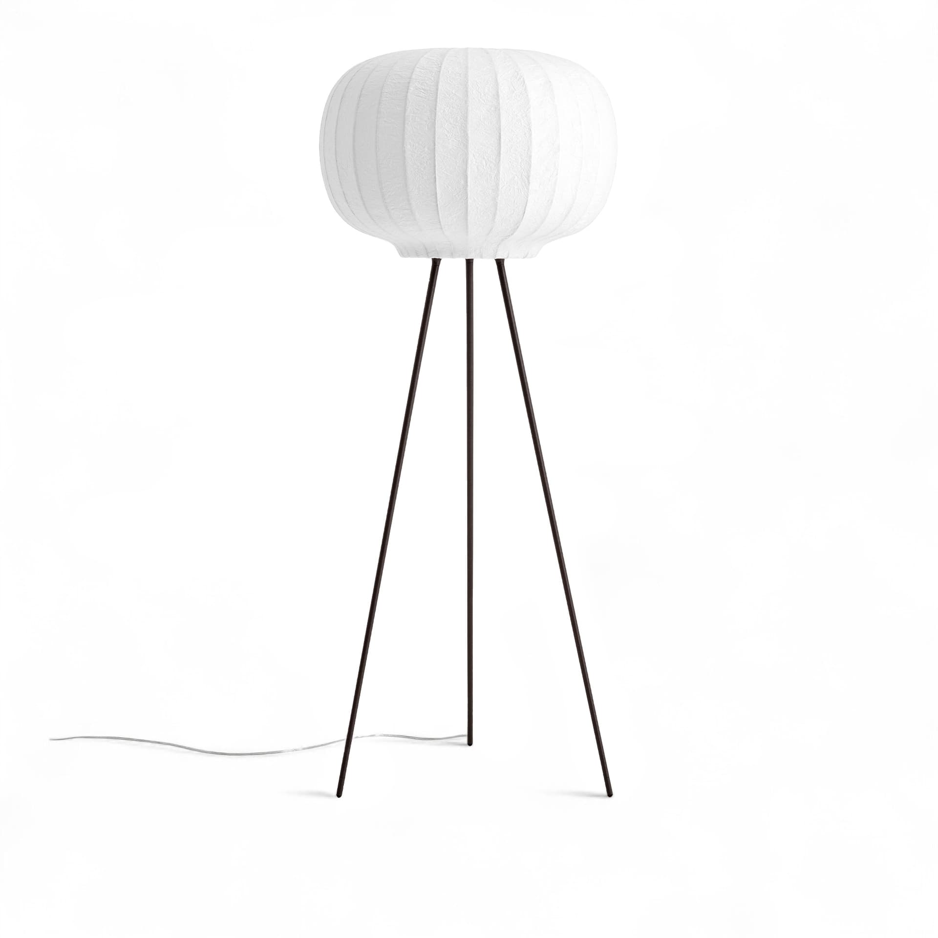 Vipp - 581 Paper Gulvlampe White/Black