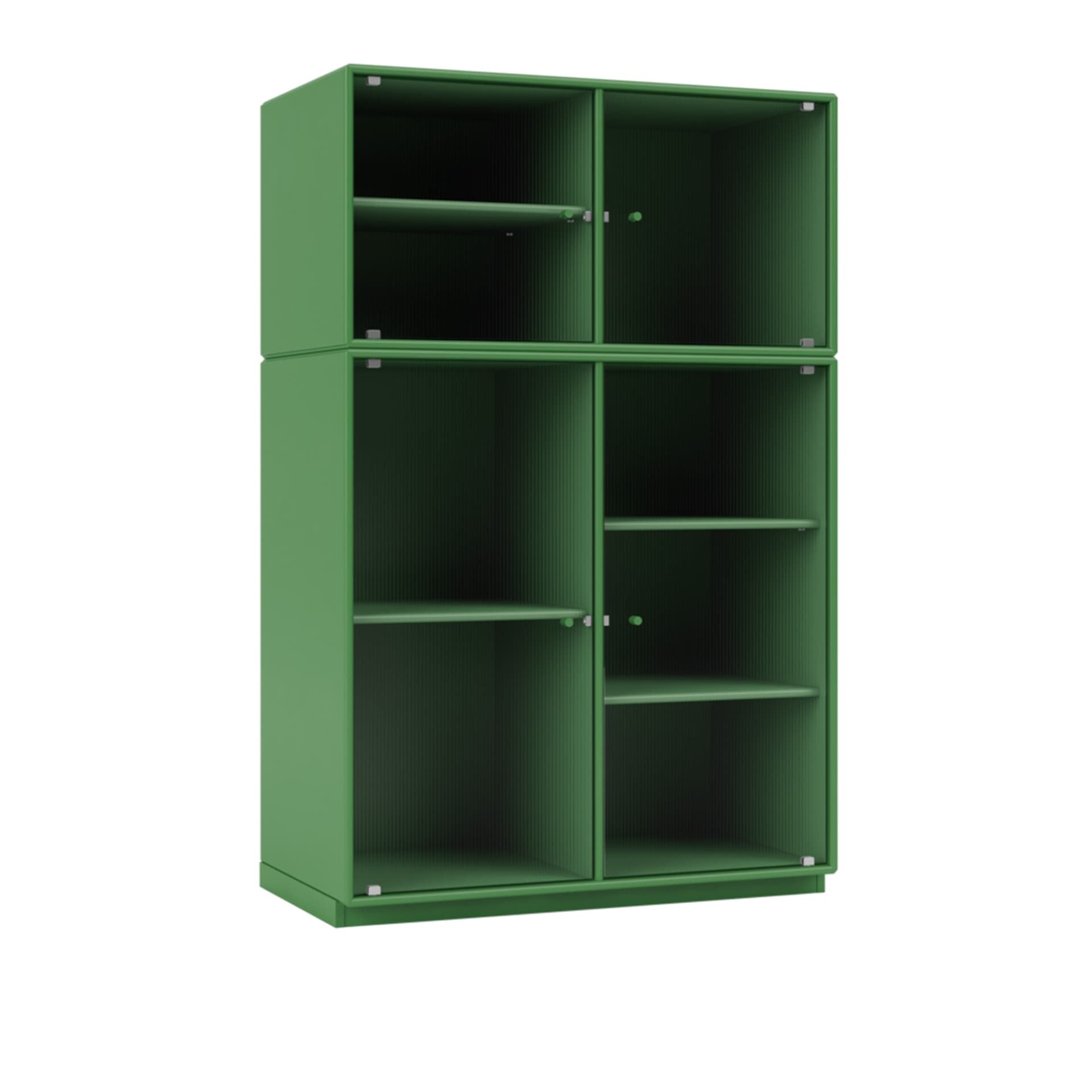 Montana - Ripple Iii – Vitrine Cabinet 152-Parsley 06 Plinth 3 cm - Vitrineskap - Peter J. Lassen - Grønn - Tre
