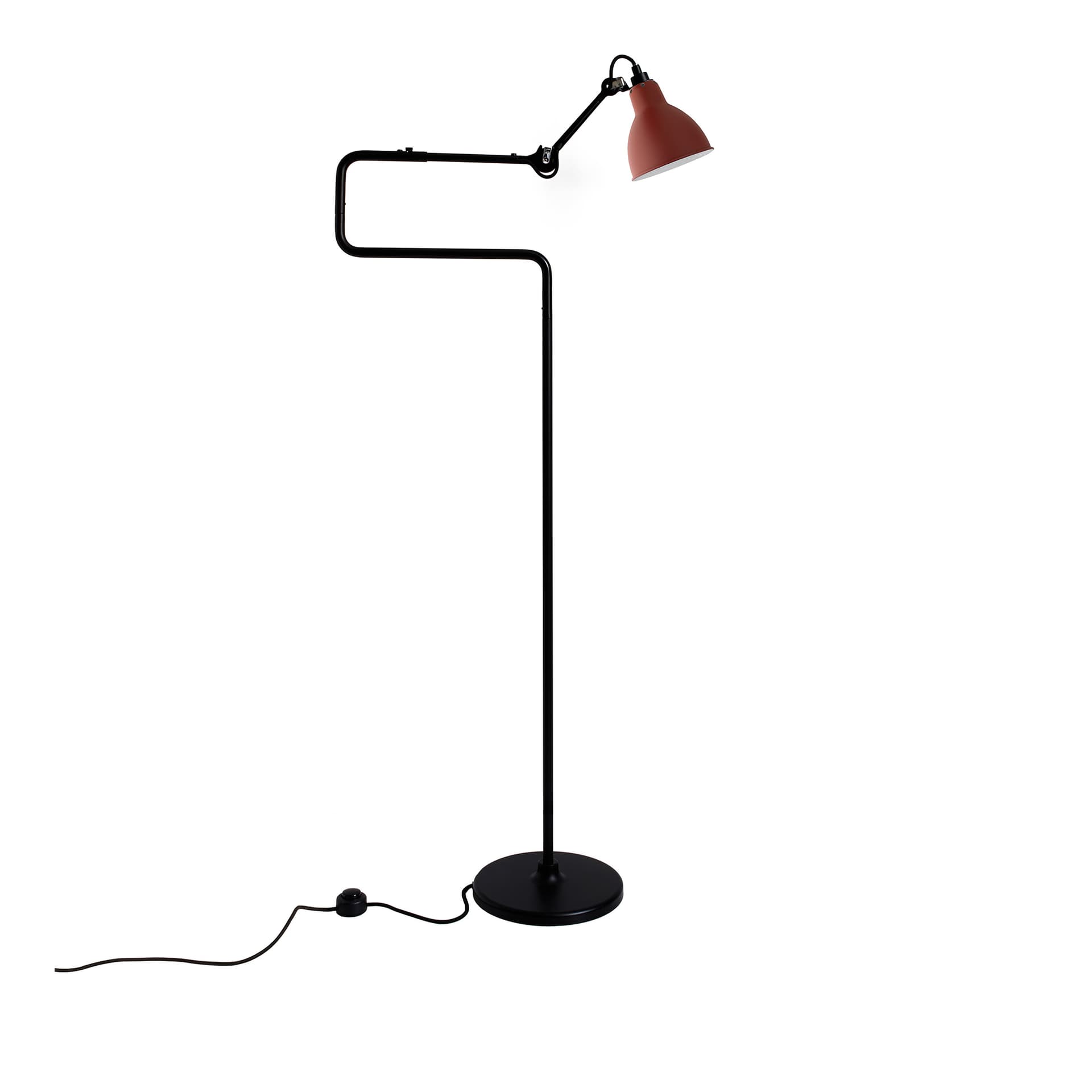 Lampe Gras - 411 Gulvlampe Rød