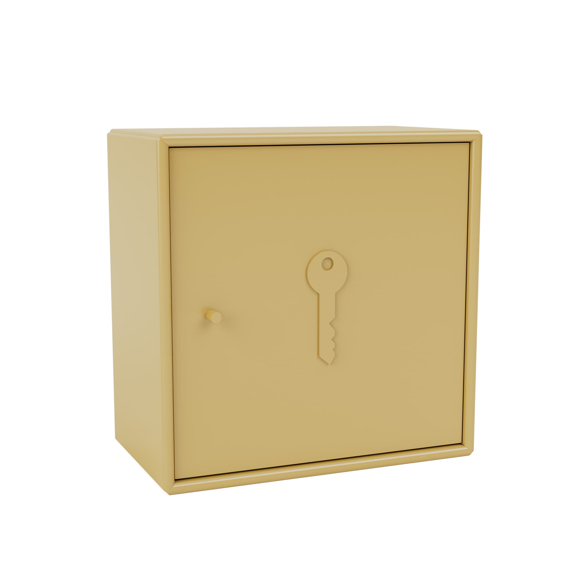 Montana - Unlock Key Cabinet 157-Cumin 04 Suspension Rails - Kurver & esker - Peter J. Lassen - Gul - Tre