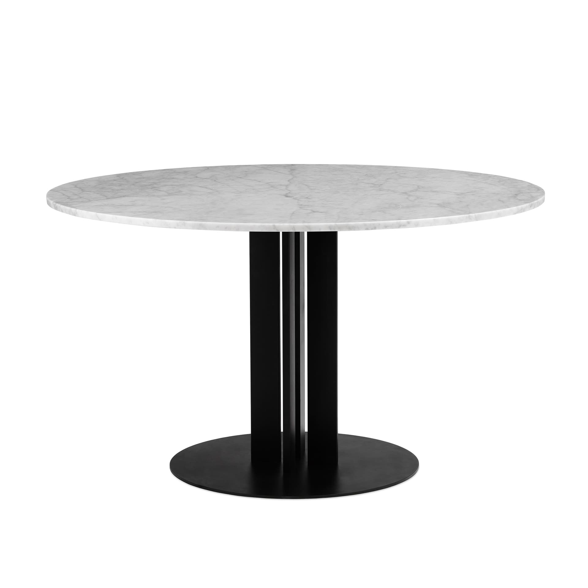 Normann Copenhagen - Scala Table H75 Ø130 cm Marble - Spisebord - Simon Legald - Metall/Stein