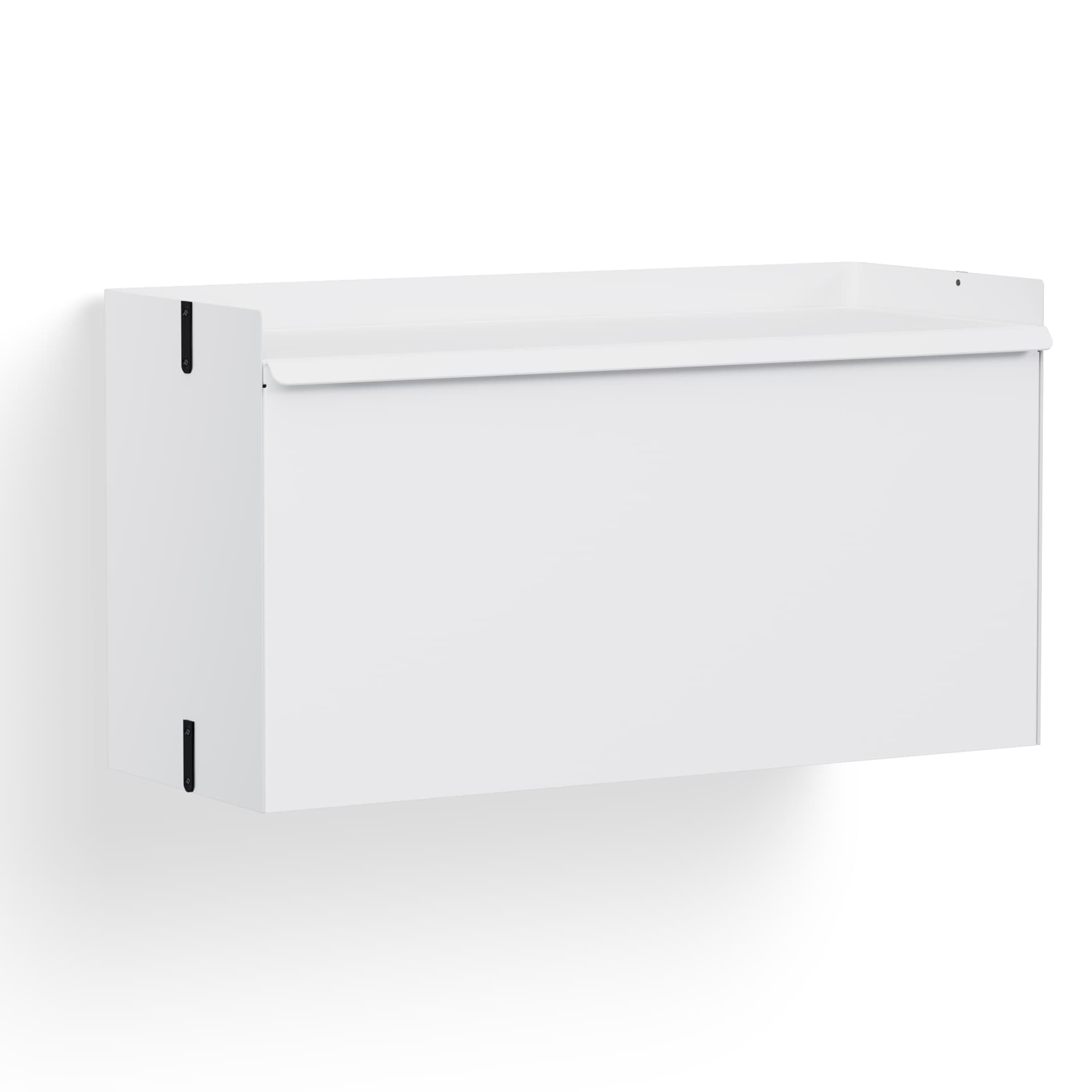 HAY - Pier System Cabinet - White Powder Coated Steel - Hyller & Hyllesystemer - Hvit - Metall