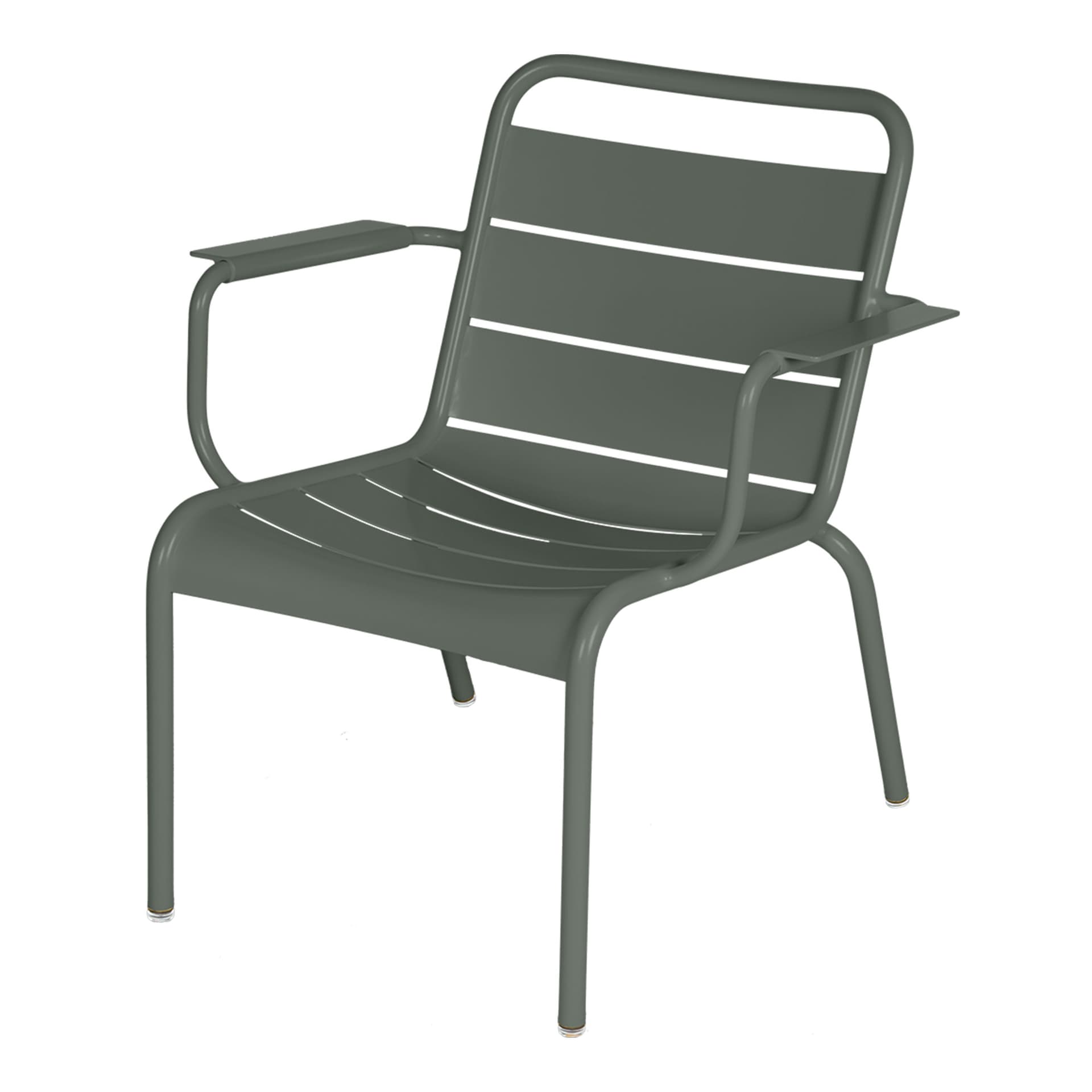 Fermob - Luxembourg Lounge Armchair Rosemary 48 - Utendørs lenestoler - Frédéric Sofia - Grønn - Metall
