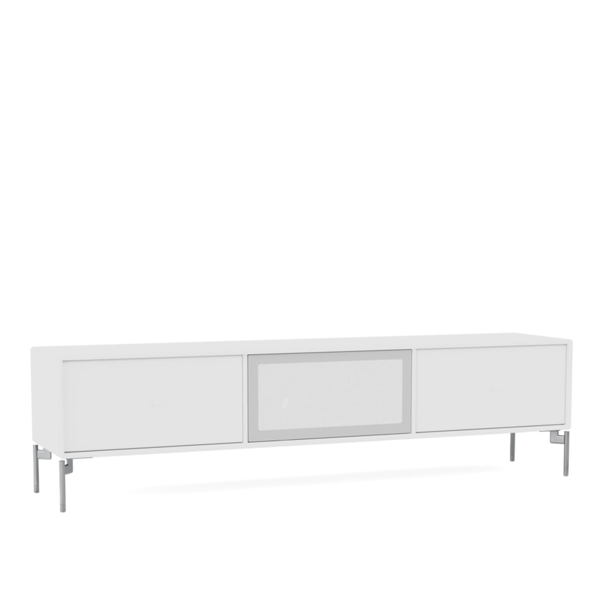 Montana - Octave V TV Bench 101-Newwhite Matt Chrome - TV-benker - Peter J. Lassen - Hvit - Tre