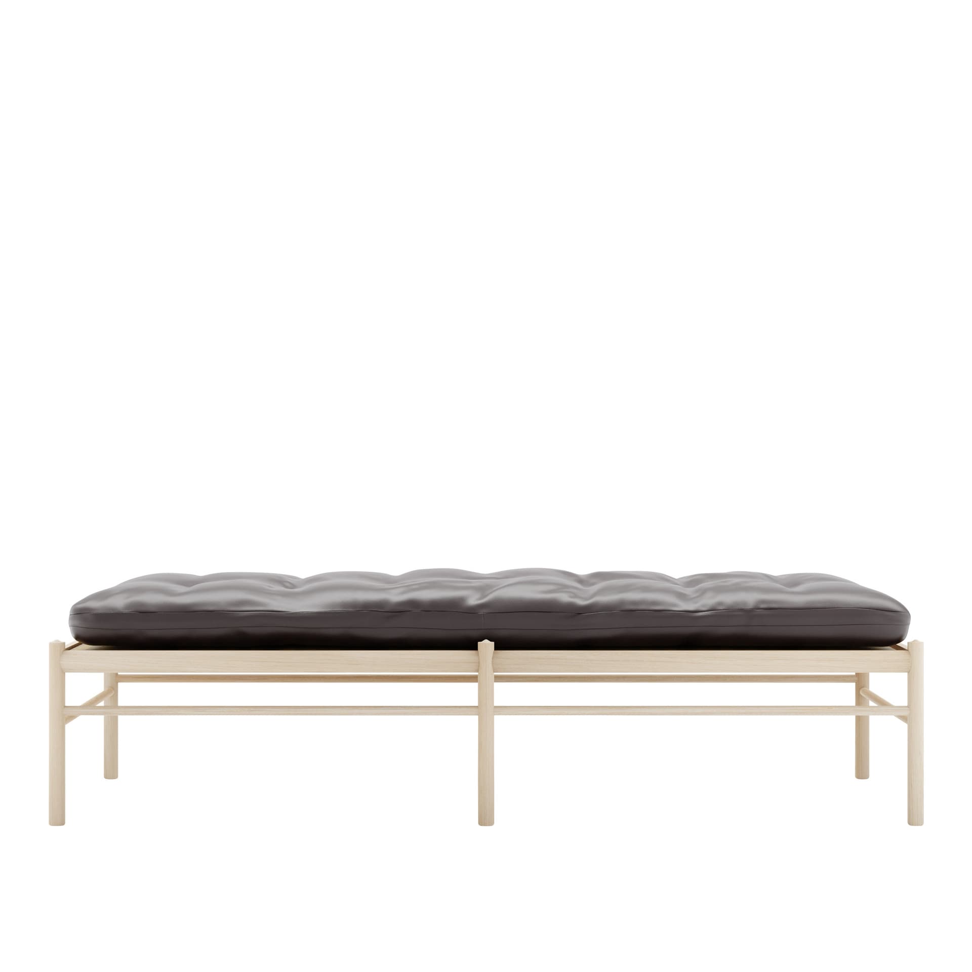 Carl Hansen - OW150, Tvålad Ek, Lädergrupp B Thor - 306 - Dagsenger - Ole Wanscher - Brun