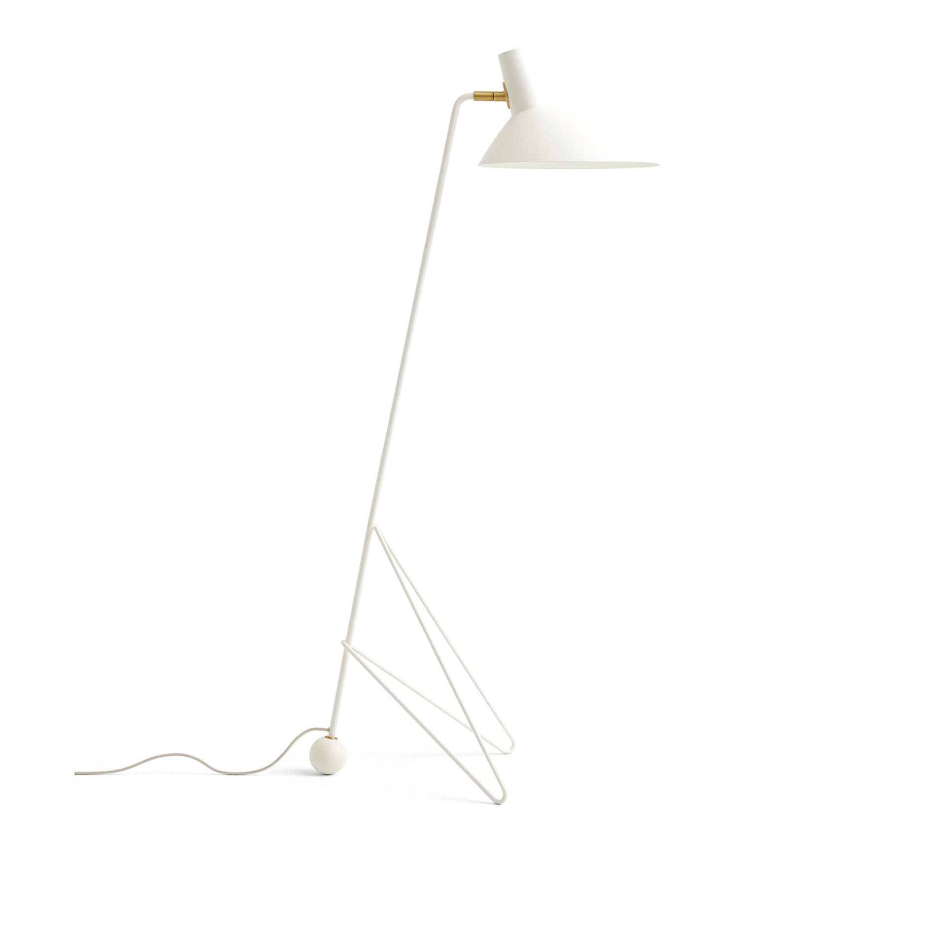 &Tradition - Tripod HM8 gulvlampe matt hvit