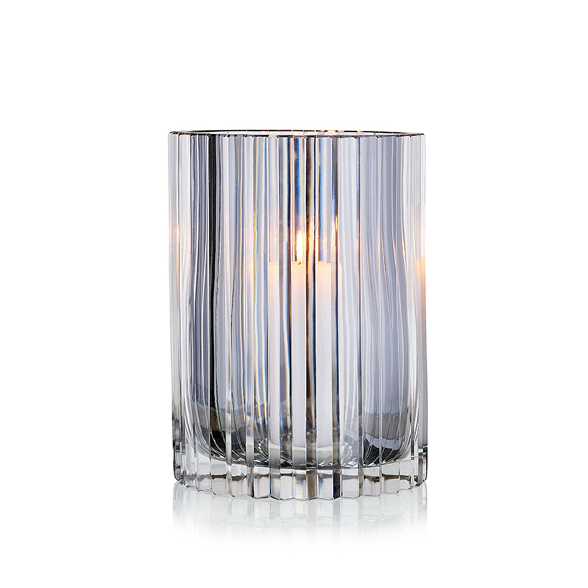 Skogsberg & Smart - Hurricane Crystal Clear Lamp Large Strict - Lysestaker & lykter - Gjennomsiktig