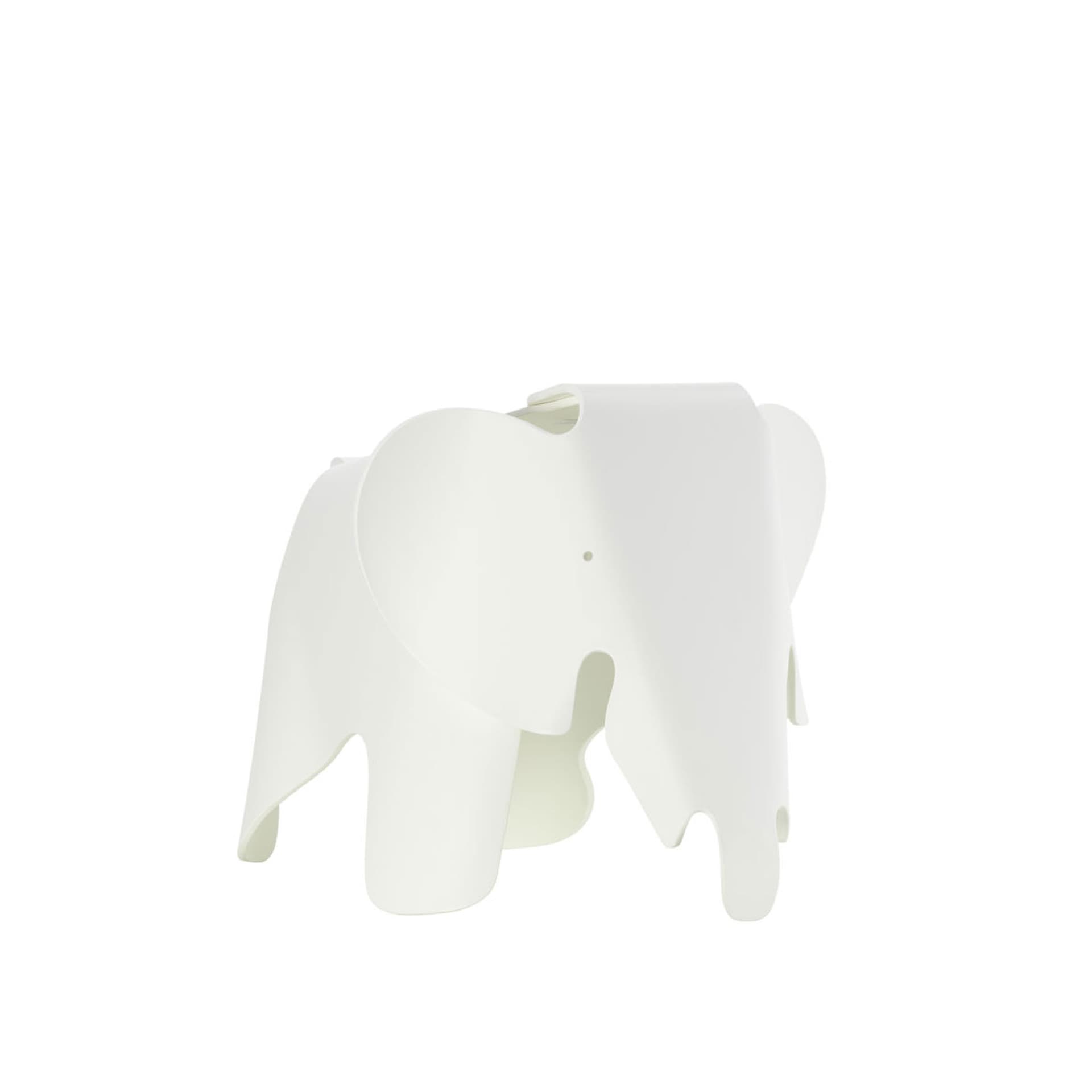 Vitra - Eames Elephant (Plastic), white RE - Stoler for barn - Charles & Ray Eames - Hvit - Plast
