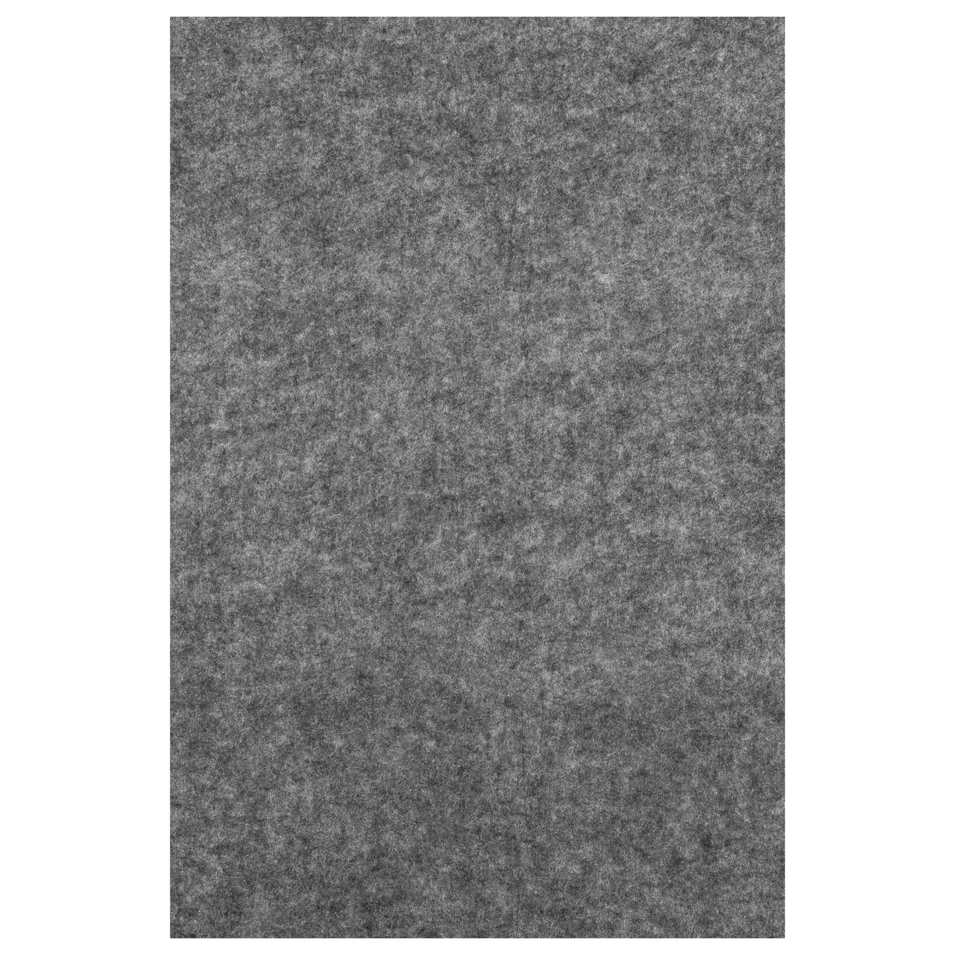 Nordic Knots - Cushy Rug Pad 250 x 250 cm - Ensfargede tepper - Grå - Plast