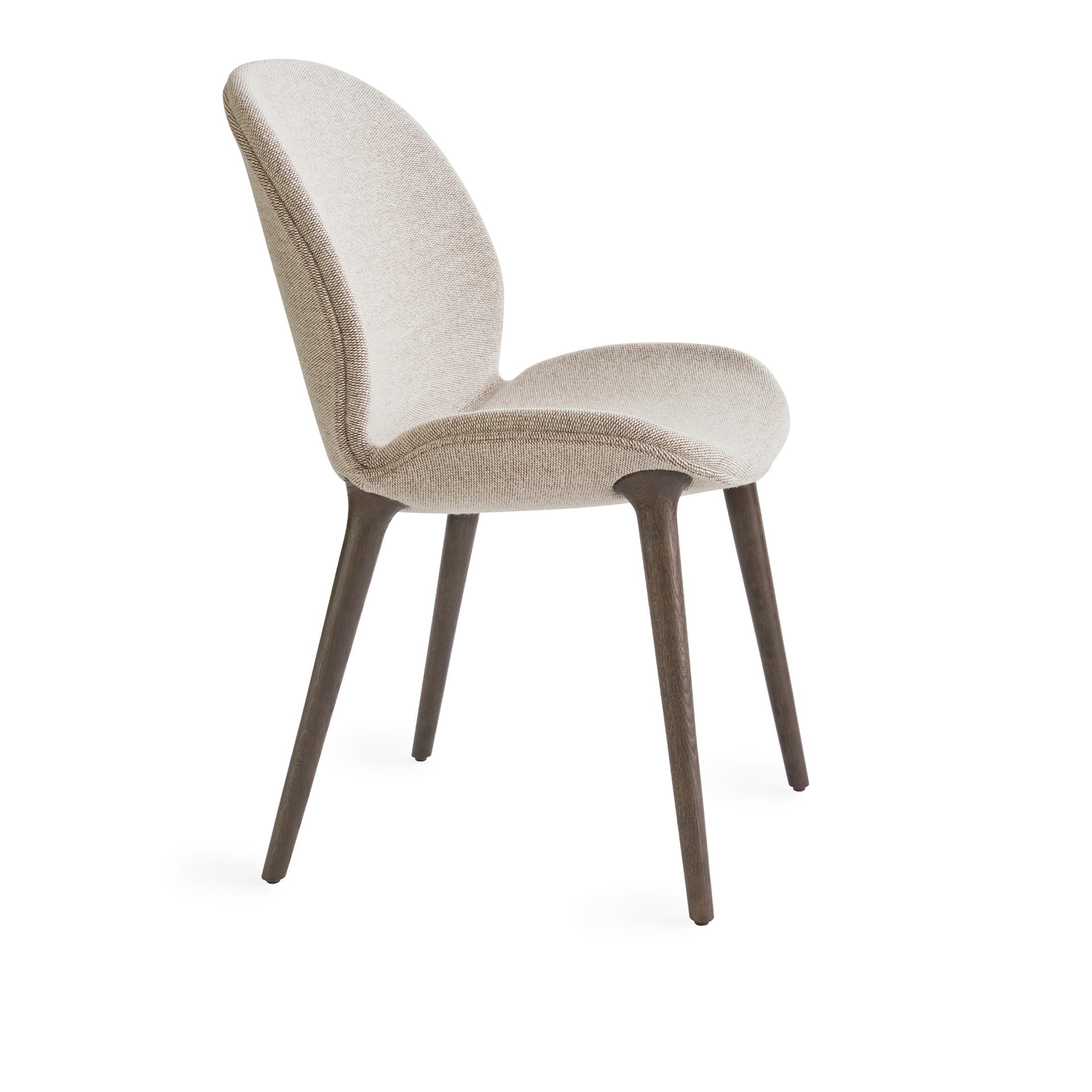 Vipp - Vipp462 Lodge matstol brook beige/chestnut underred dark oak - Spisestoler - Beige