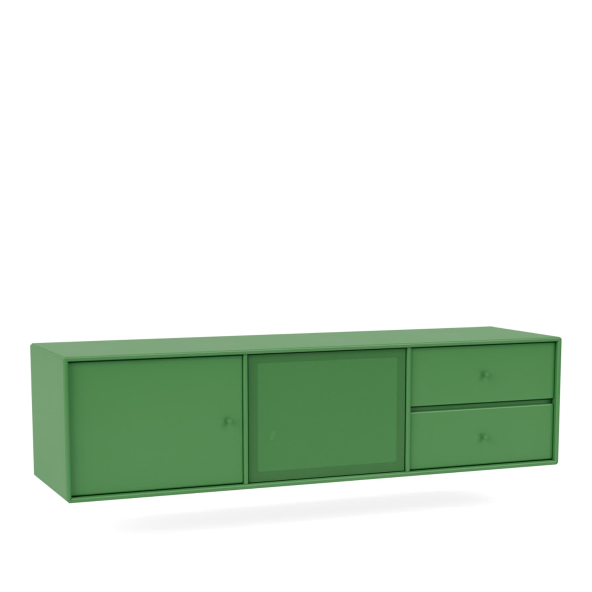 Montana - Octave Vi TV Bench 152-Parsley 04 Suspension Rails - TV-benker - Peter J. Lassen - Grønn - Tre