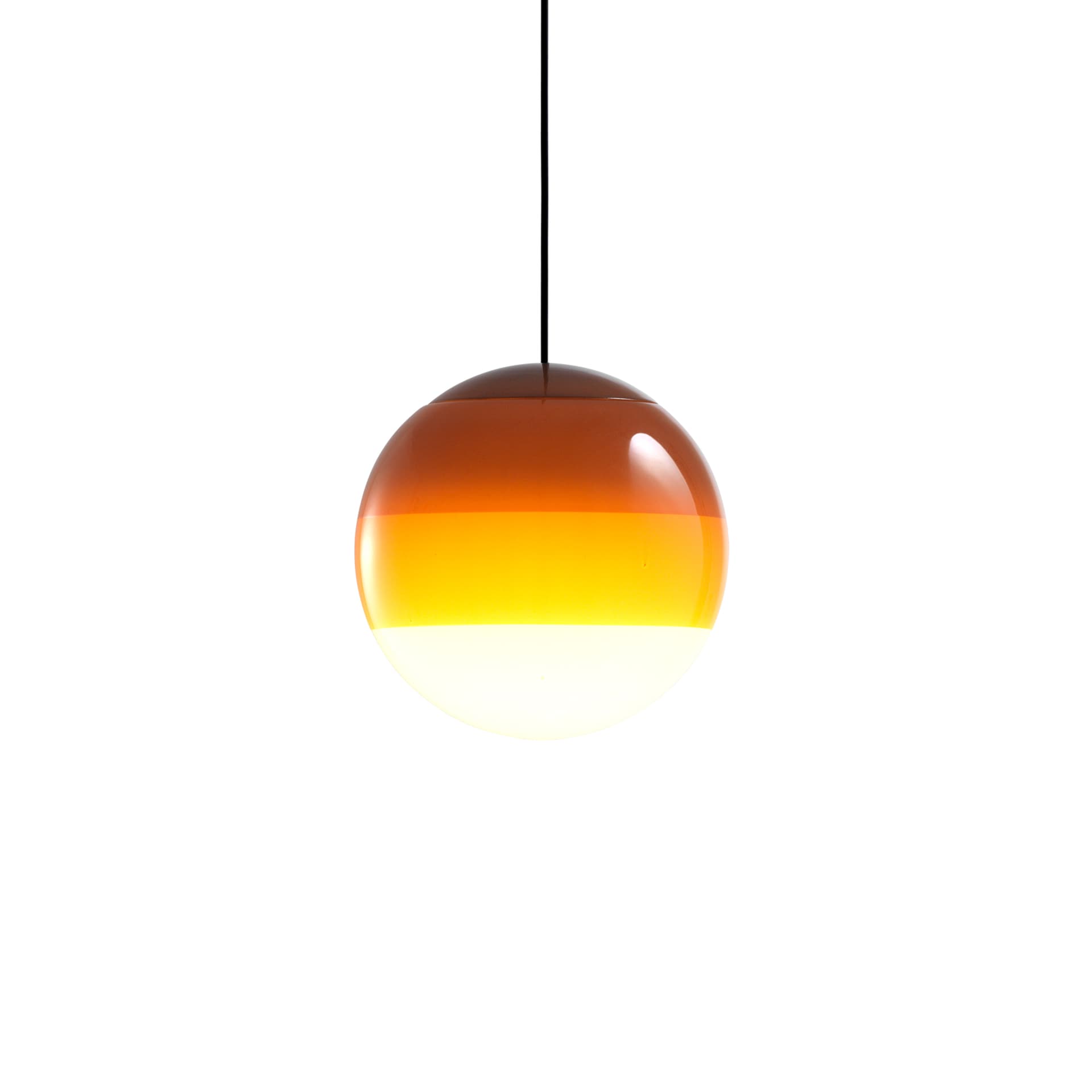 Marset - Dipping Light 13, Pendant Amber - Pendellamper - Jordi Canudas - Gul