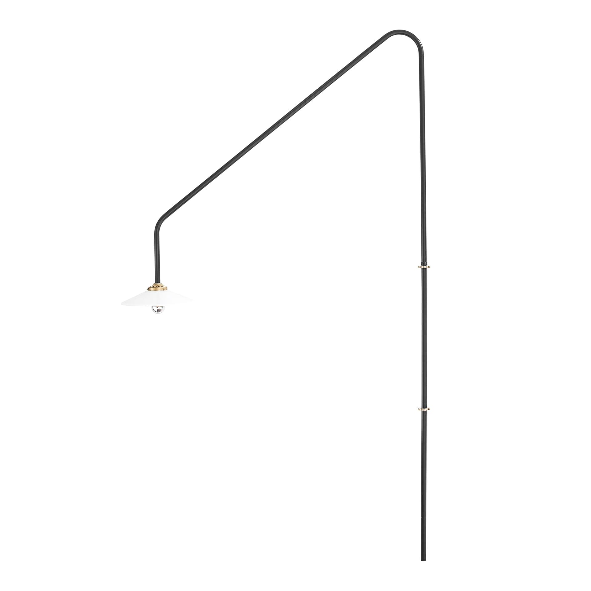Valerie Objects - Hanging Lamp N°4 Black - Vegglamper - Muller Van Severen - Svart - Glass/Metall