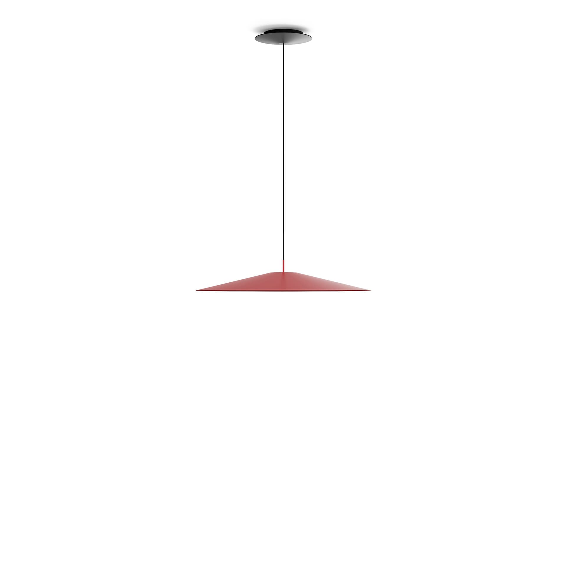 Luceplan - Koinè Pendellampa Ø55 cm - Red - Pendellamper - Mandalaki Studio - Rød