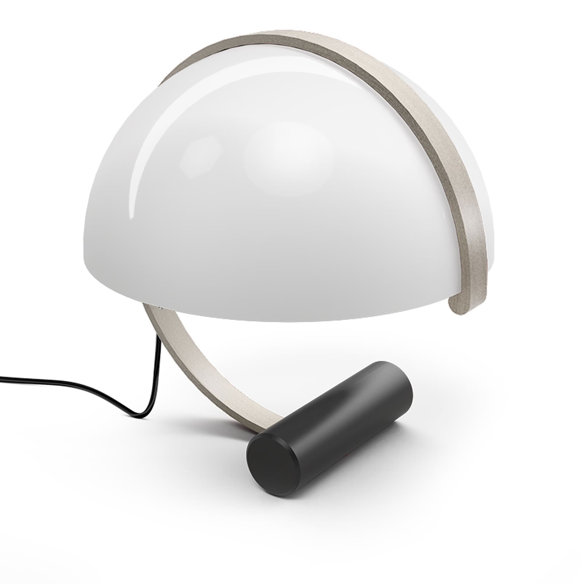 Stilnovo - Meta bordlampe brushed nickel - Bordlamper - Stilnovo - Sølv