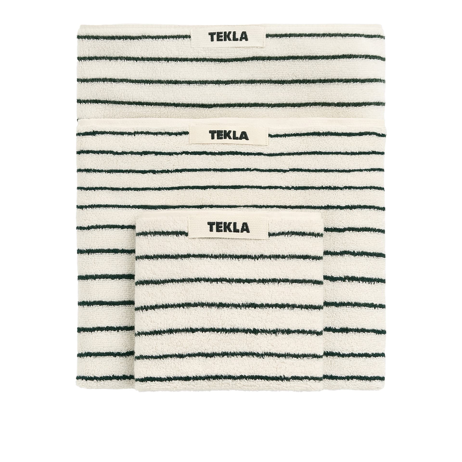 Tekla - Bath Sheet 100x180, Racing Green - Håndklær og badehåndklær - Grønn