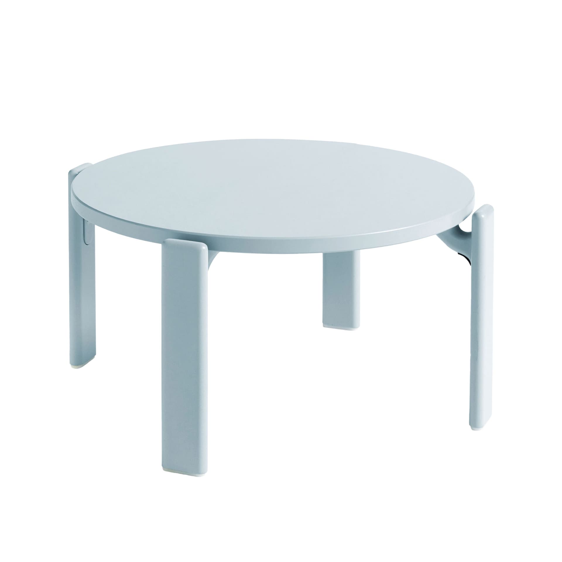 HAY - Rey Coffee Table, 66,5xH32 REY22, Slate blue water-based lacquered beech - Sofabord - Bruno Rey - Blå - Tre